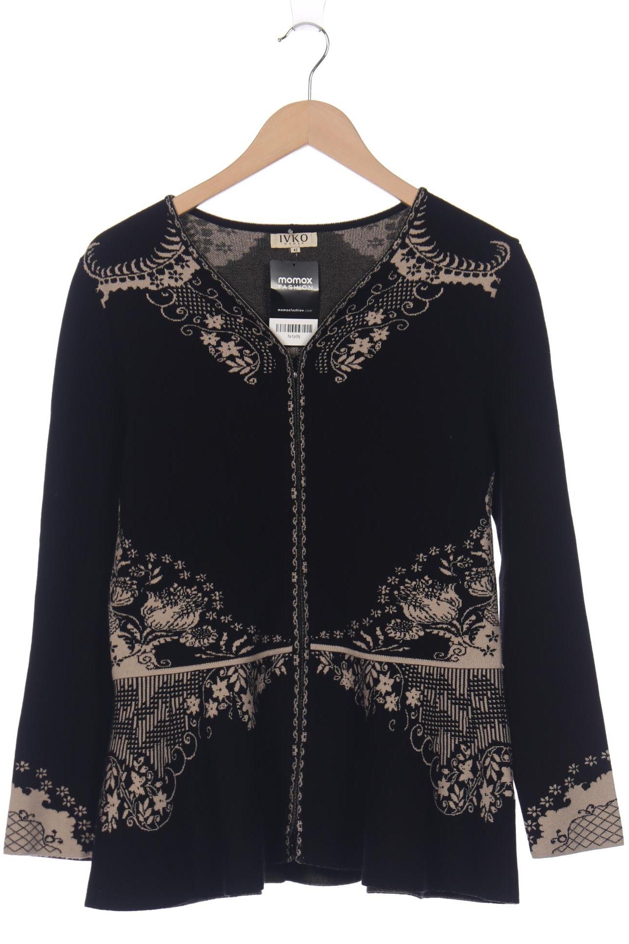 

IVKO Damen Strickjacke, schwarz