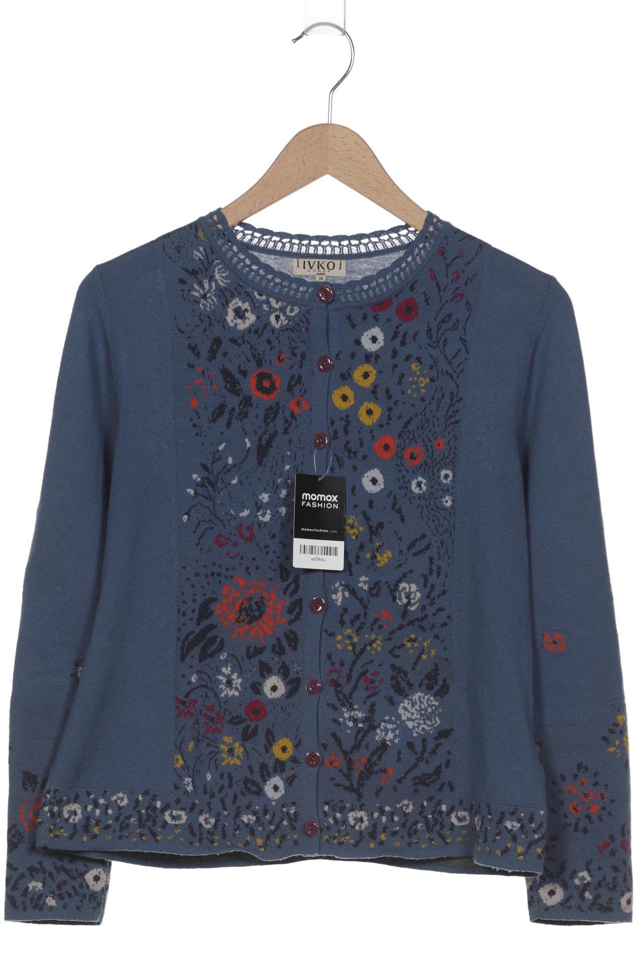 

Ivko Damen Strickjacke, blau, Gr. 38