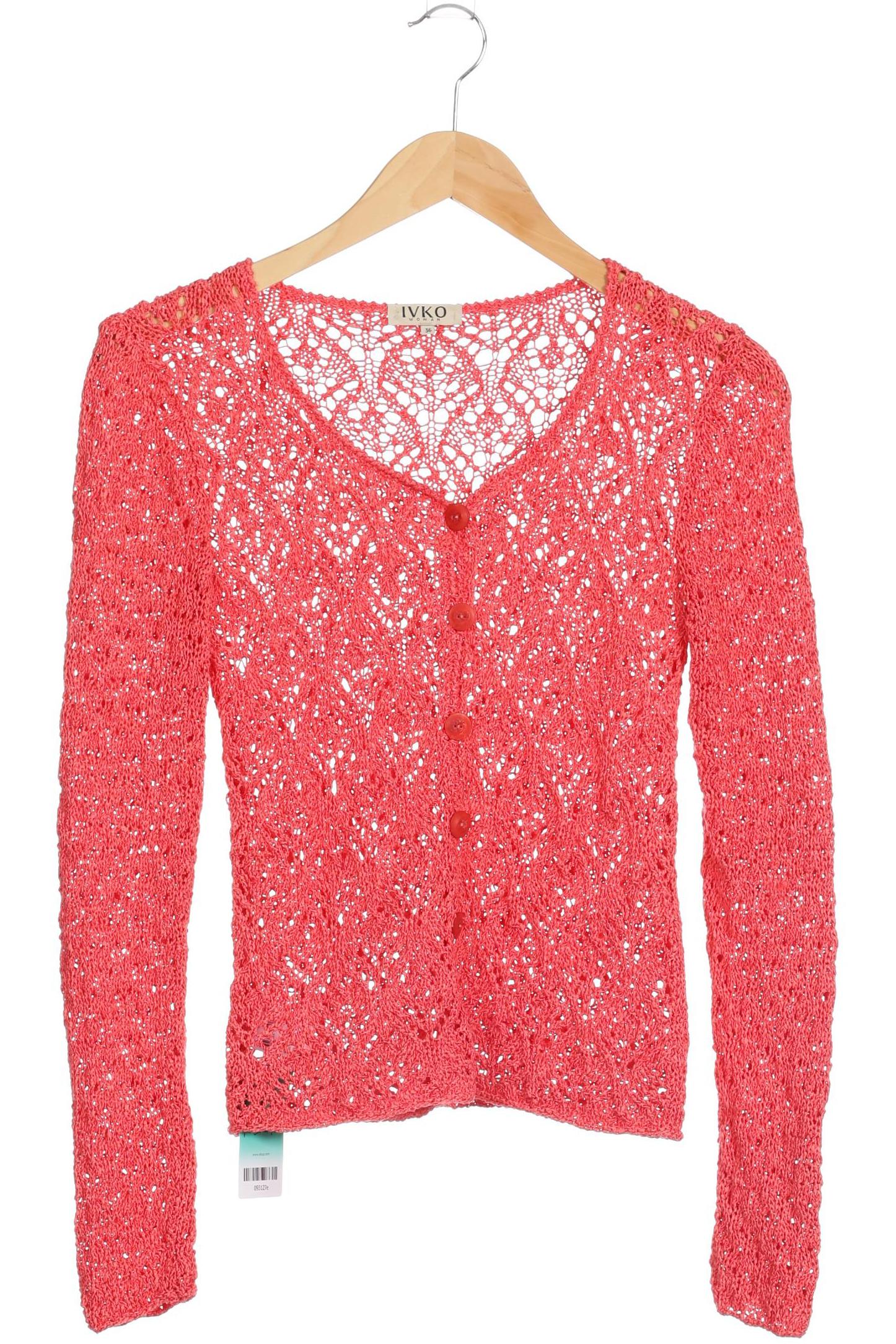 

Ivko Damen Strickjacke, rot, Gr. 36