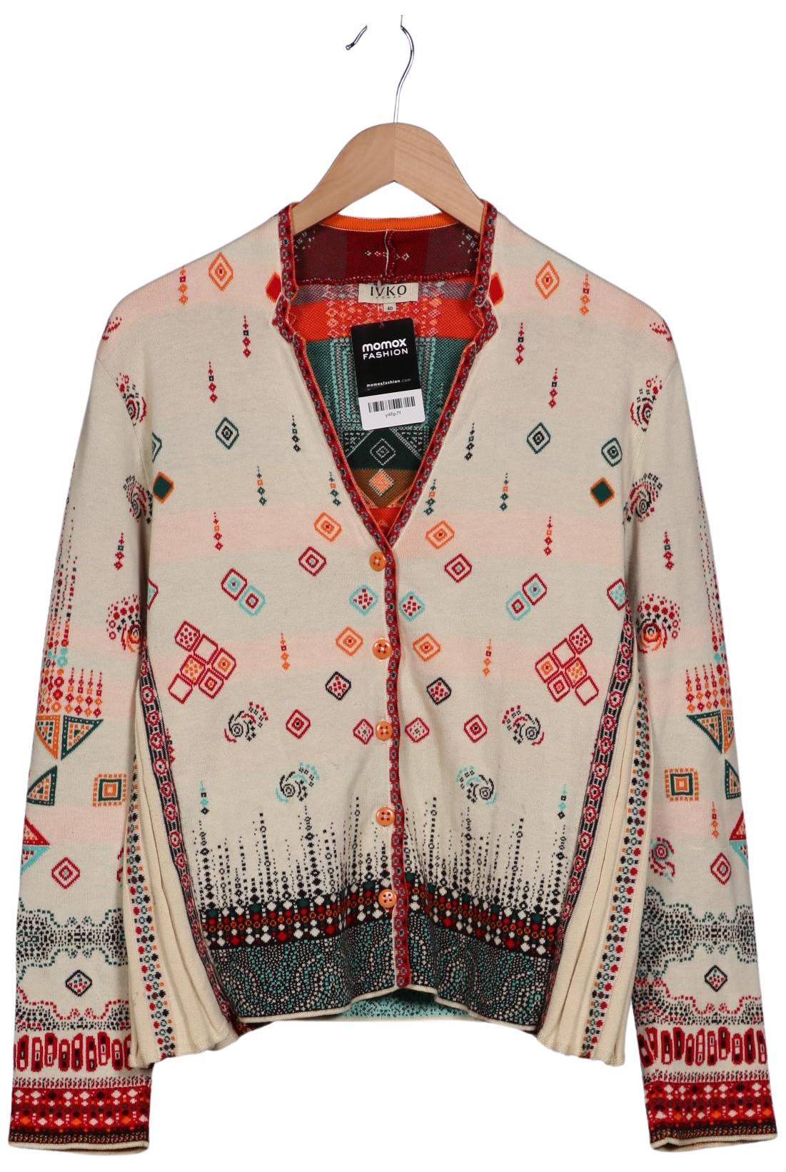 

Ivko Damen Strickjacke, mehrfarbig, Gr. 40
