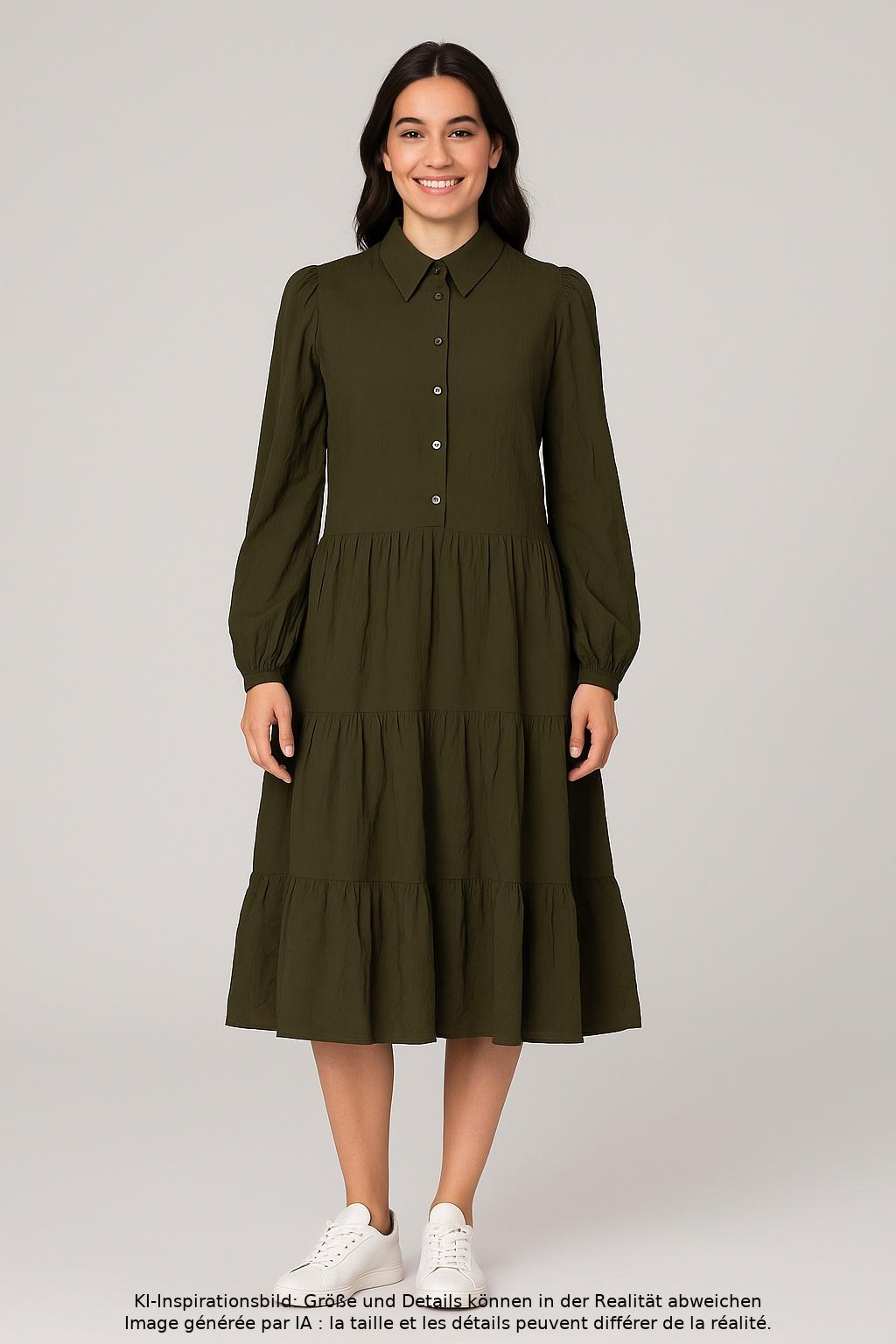 

Ivy Oak Damen Kleid, grün, Gr. 32