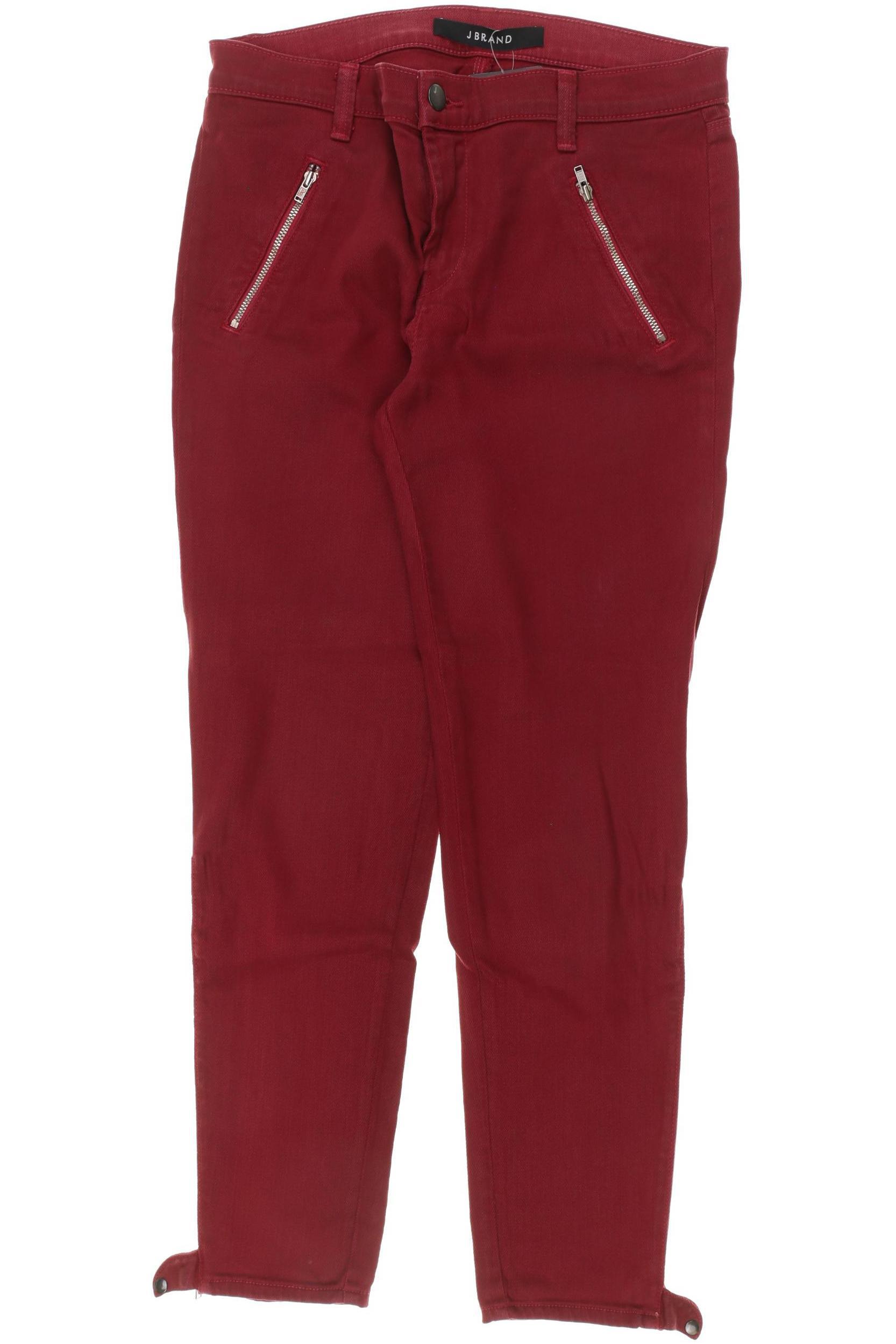 

J Brand Damen Jeans, rot, Gr. 28