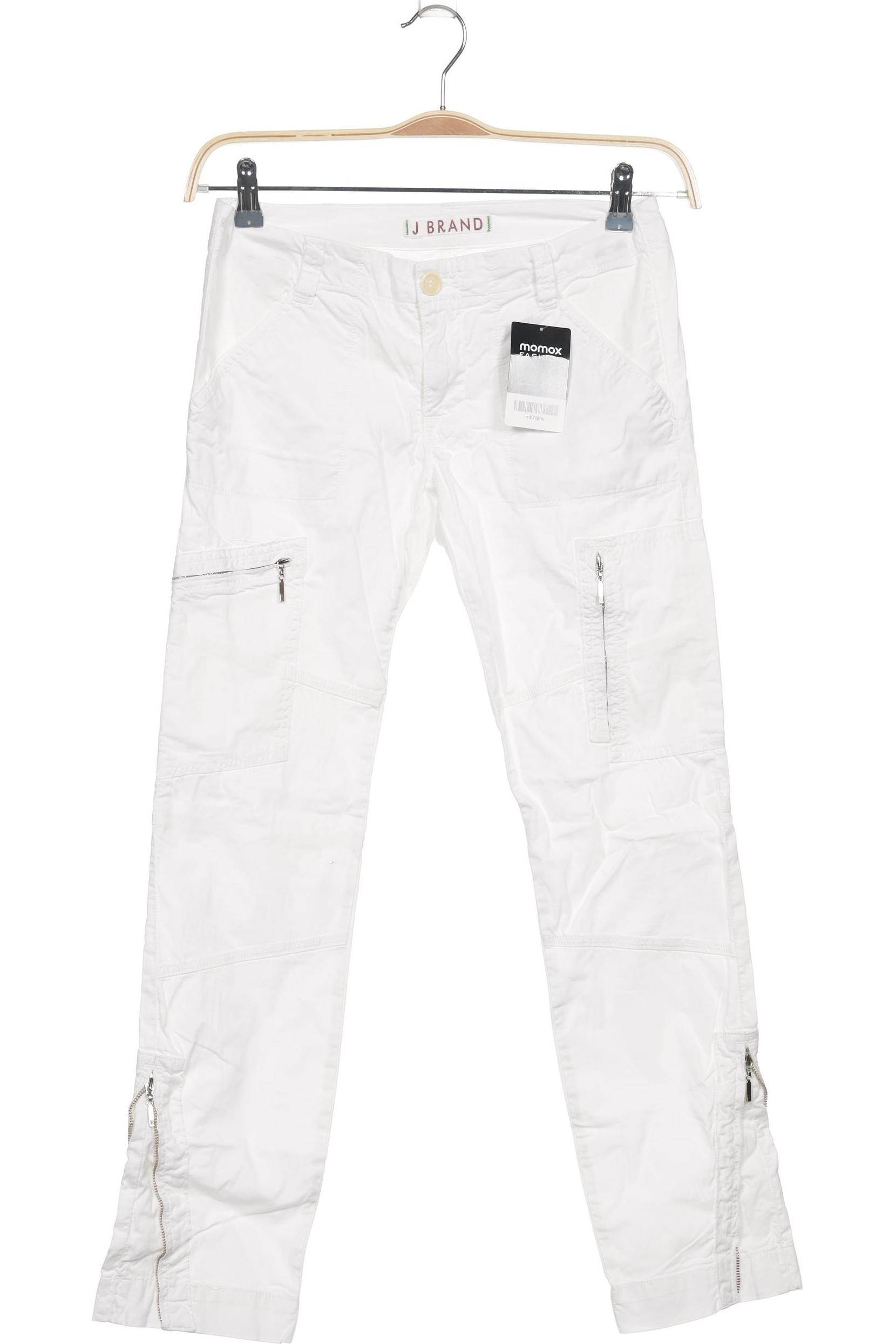 

J Brand Damen Stoffhose, weiß, Gr. 26