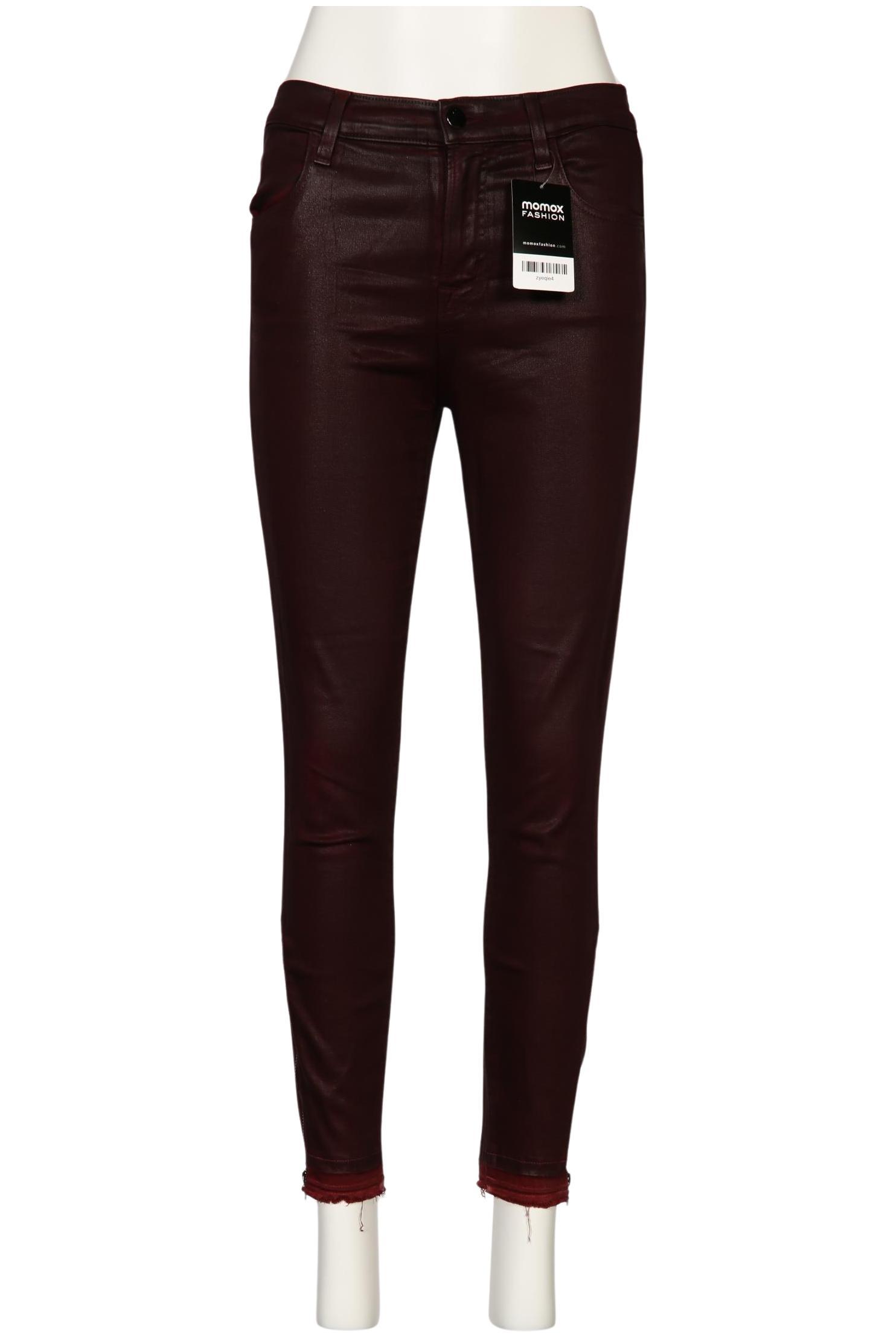 

J Brand Damen Jeans, bordeaux, Gr. 26