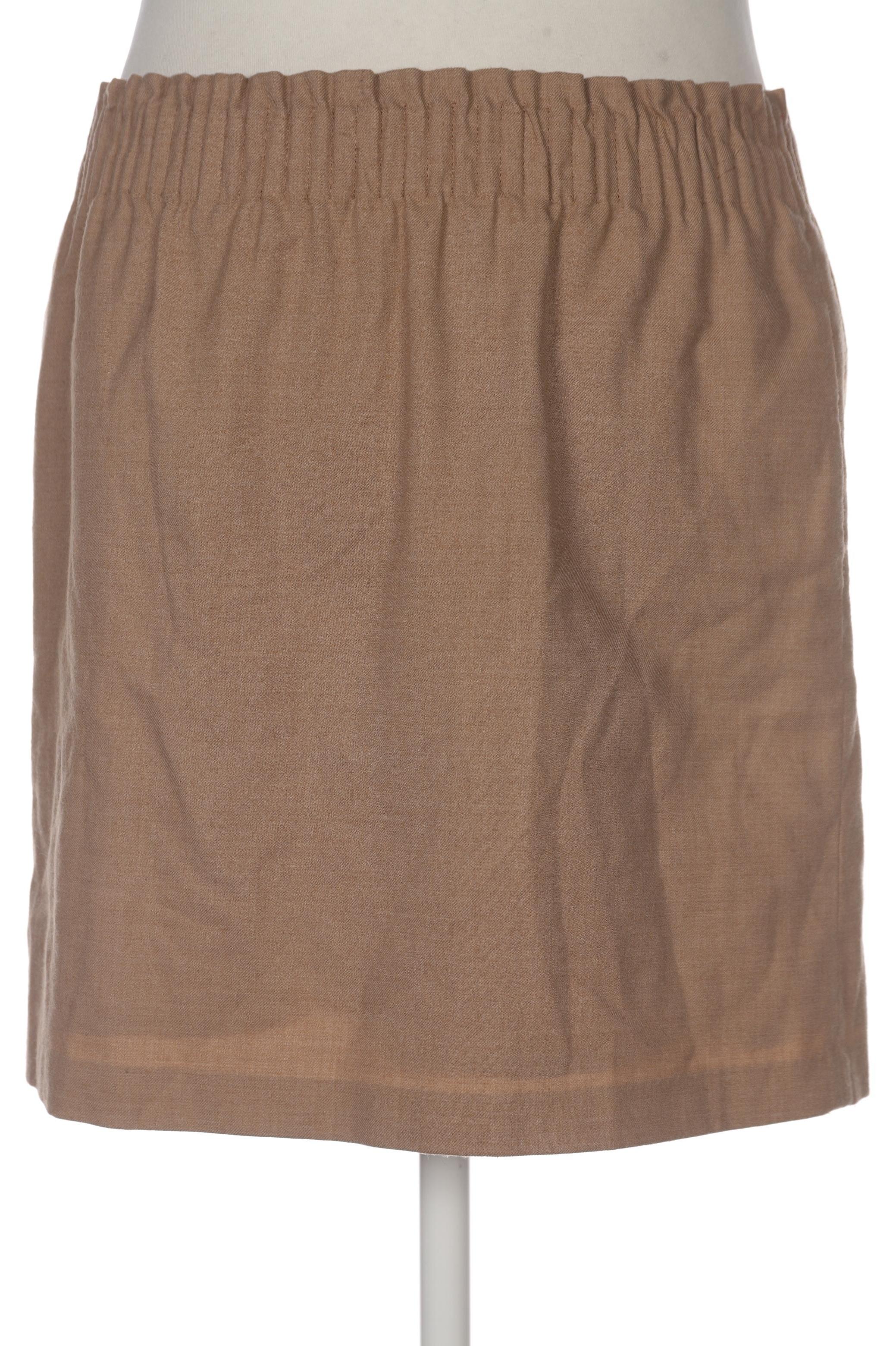 

J.Crew Damen Rock, beige, Gr. 10