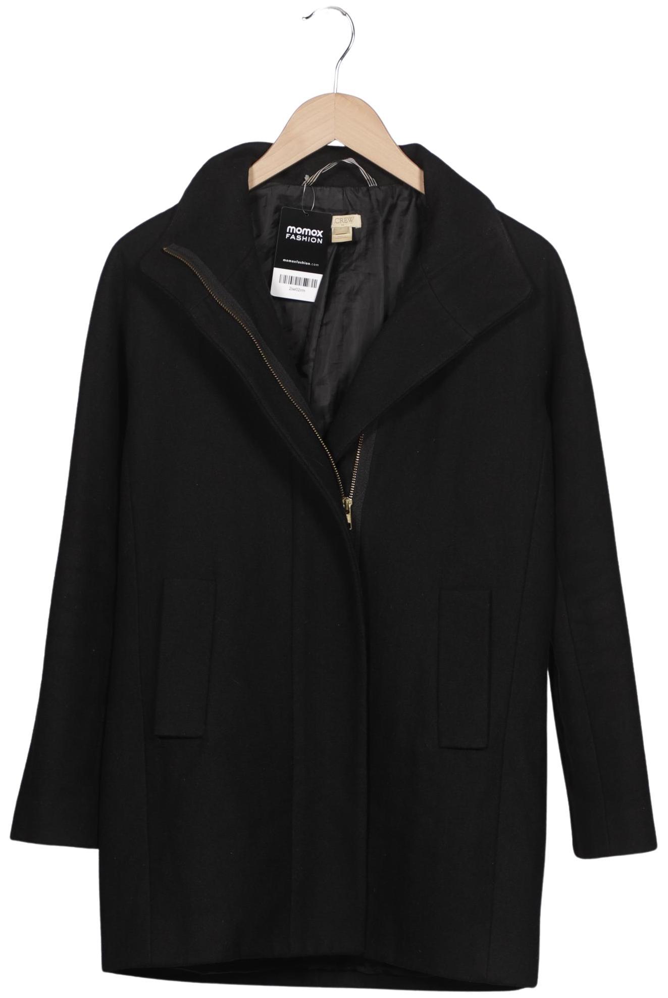 

J.Crew Damen Mantel, schwarz, Gr. 2