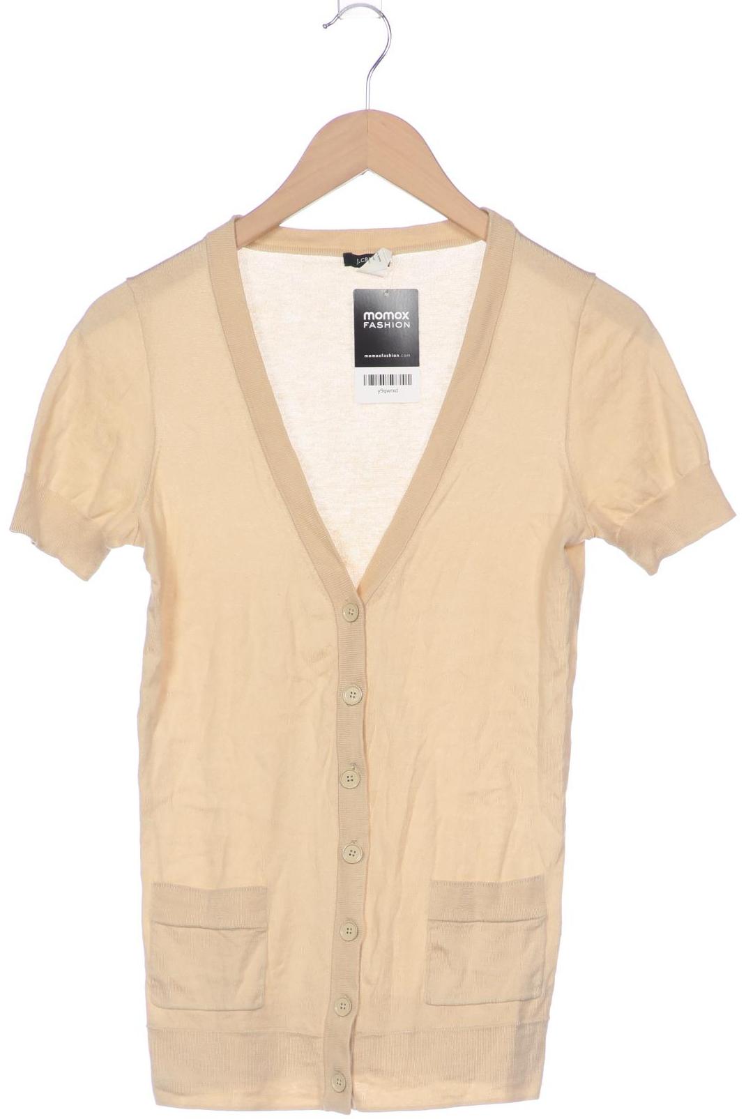 

J.Crew Damen Strickjacke, beige, Gr. 36