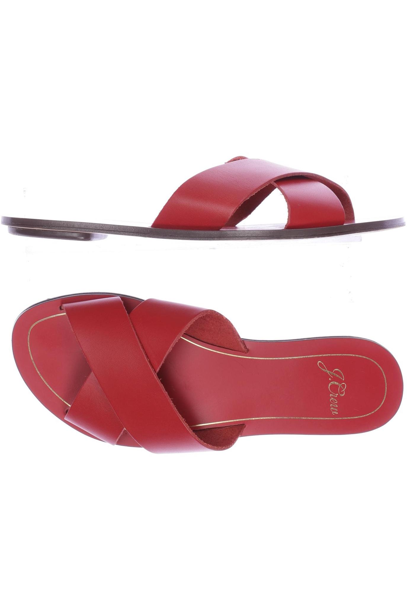 

J.Crew Damen Sandale, rot, Gr. 7