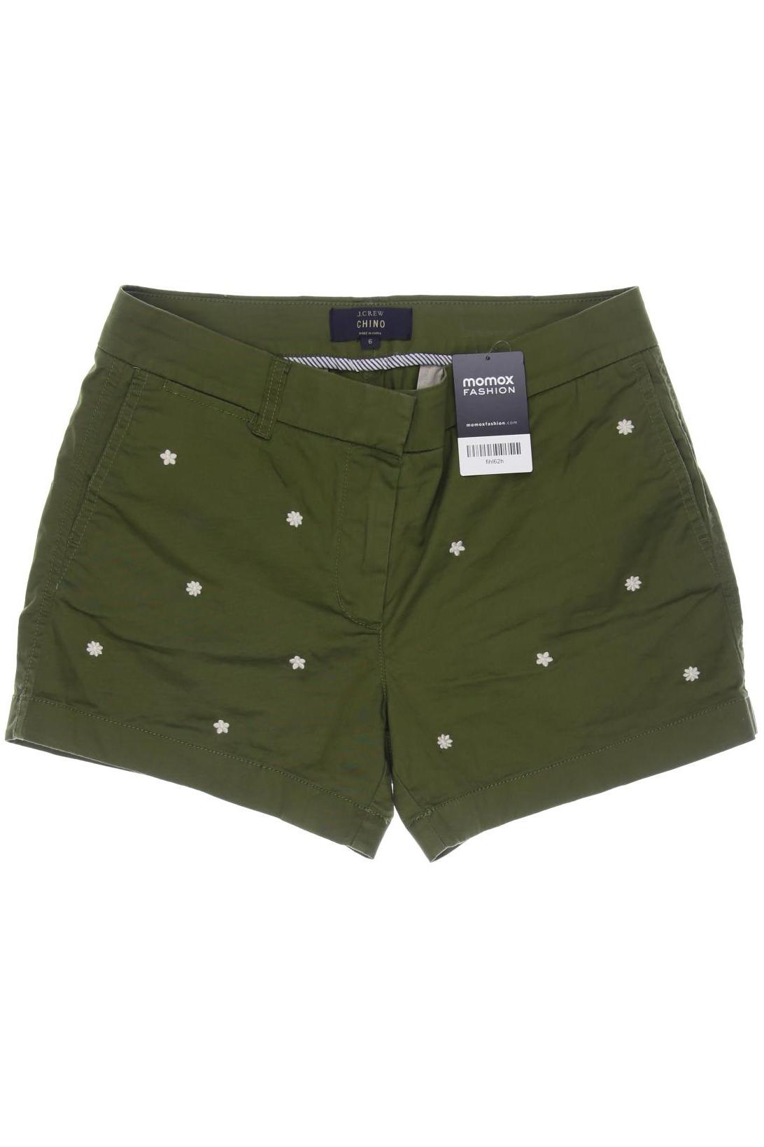 

J.Crew Damen Shorts, grün, Gr. 6