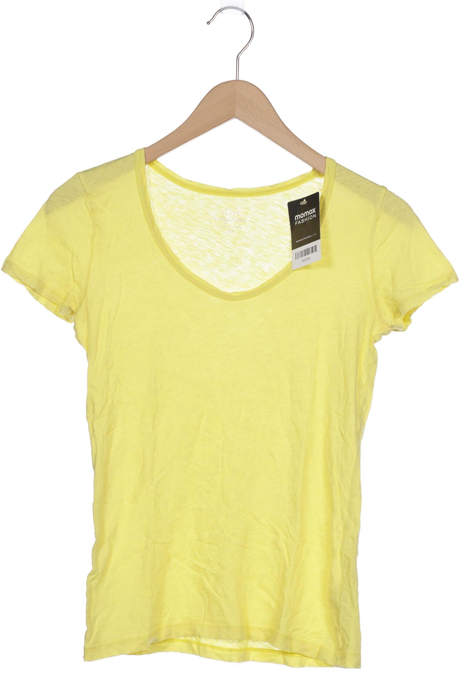 

J.Crew Damen T-Shirt, gelb, Gr. 34