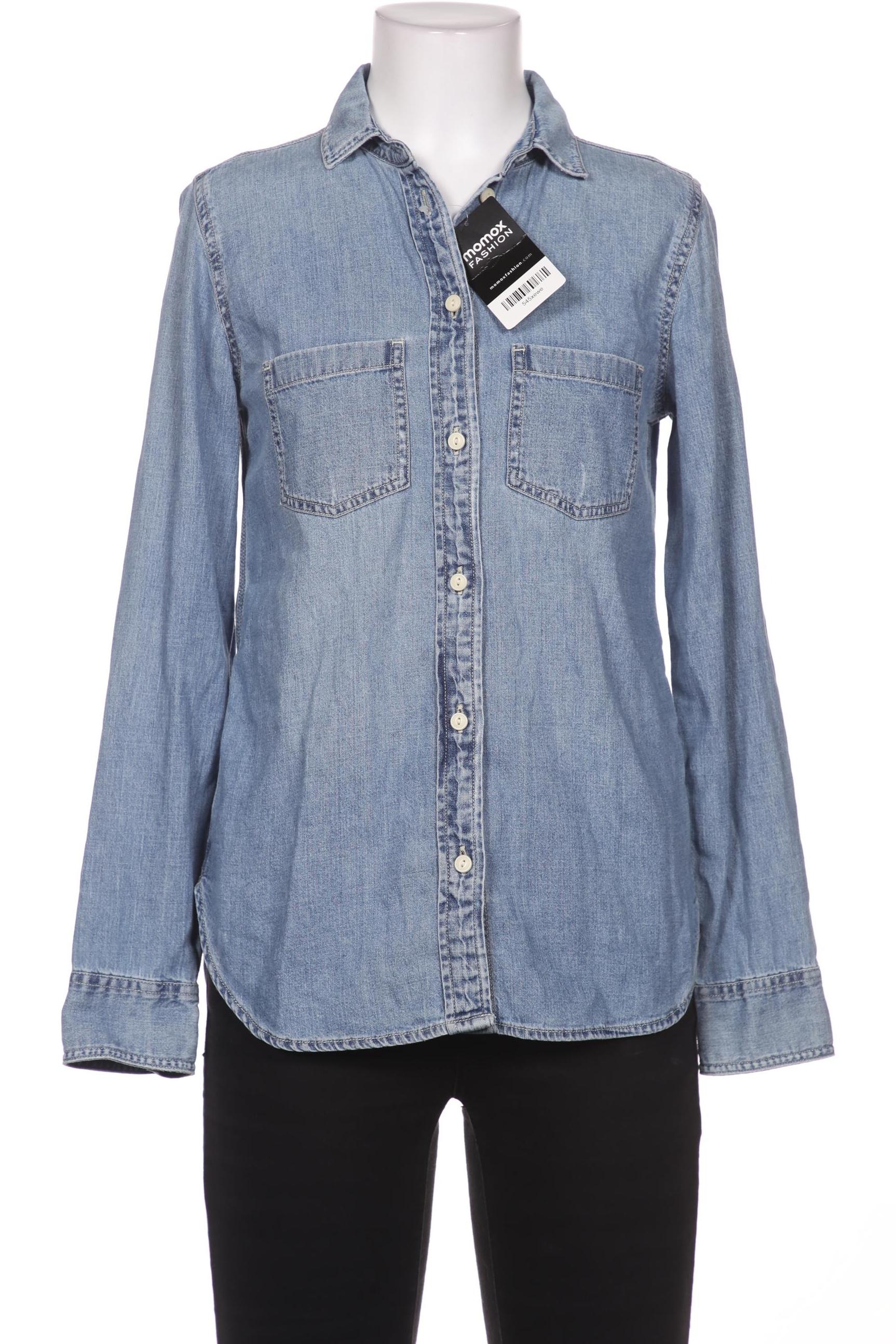

J.Crew Damen Bluse, blau, Gr. 0