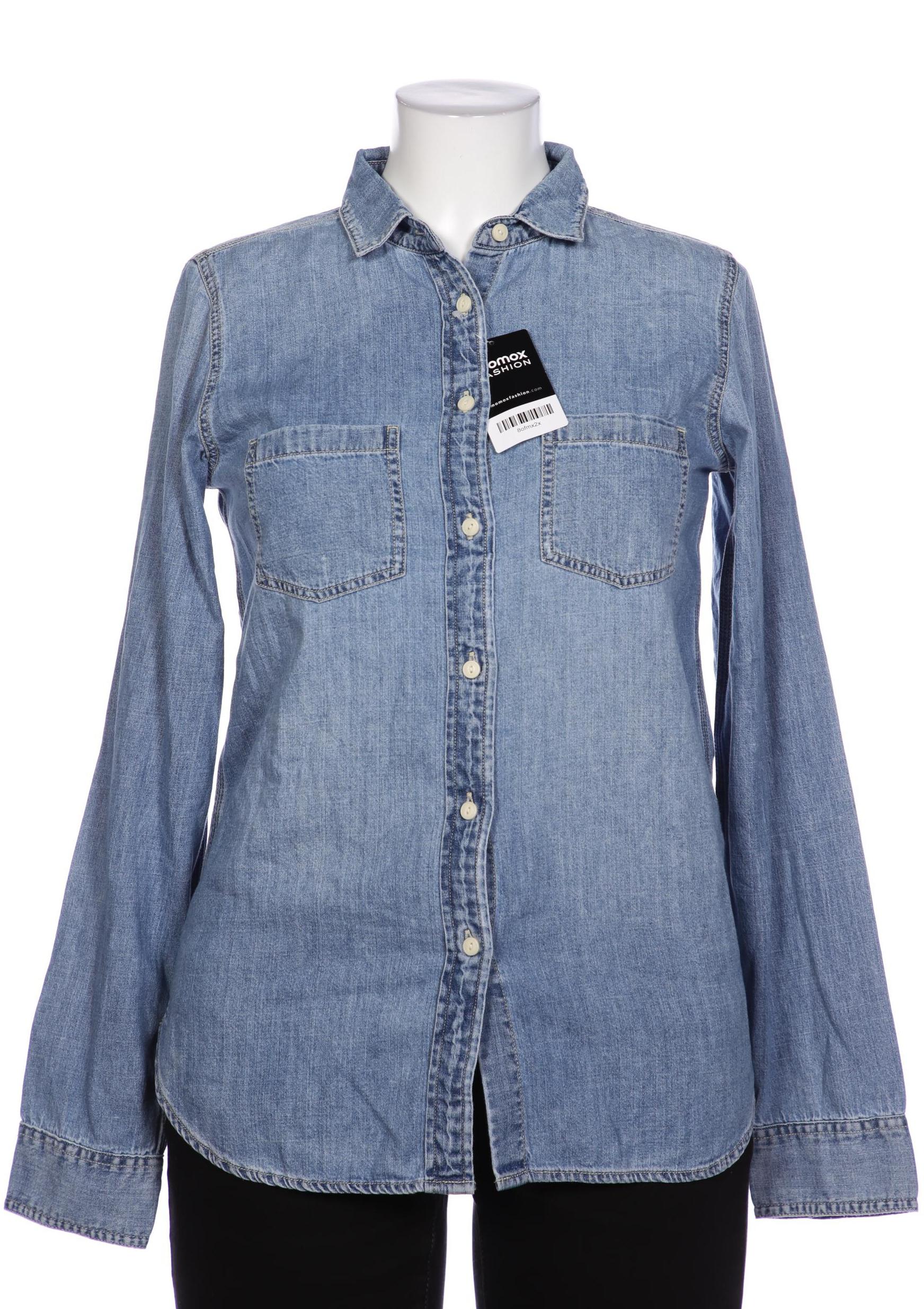 

J.Crew Damen Bluse, blau, Gr. 6