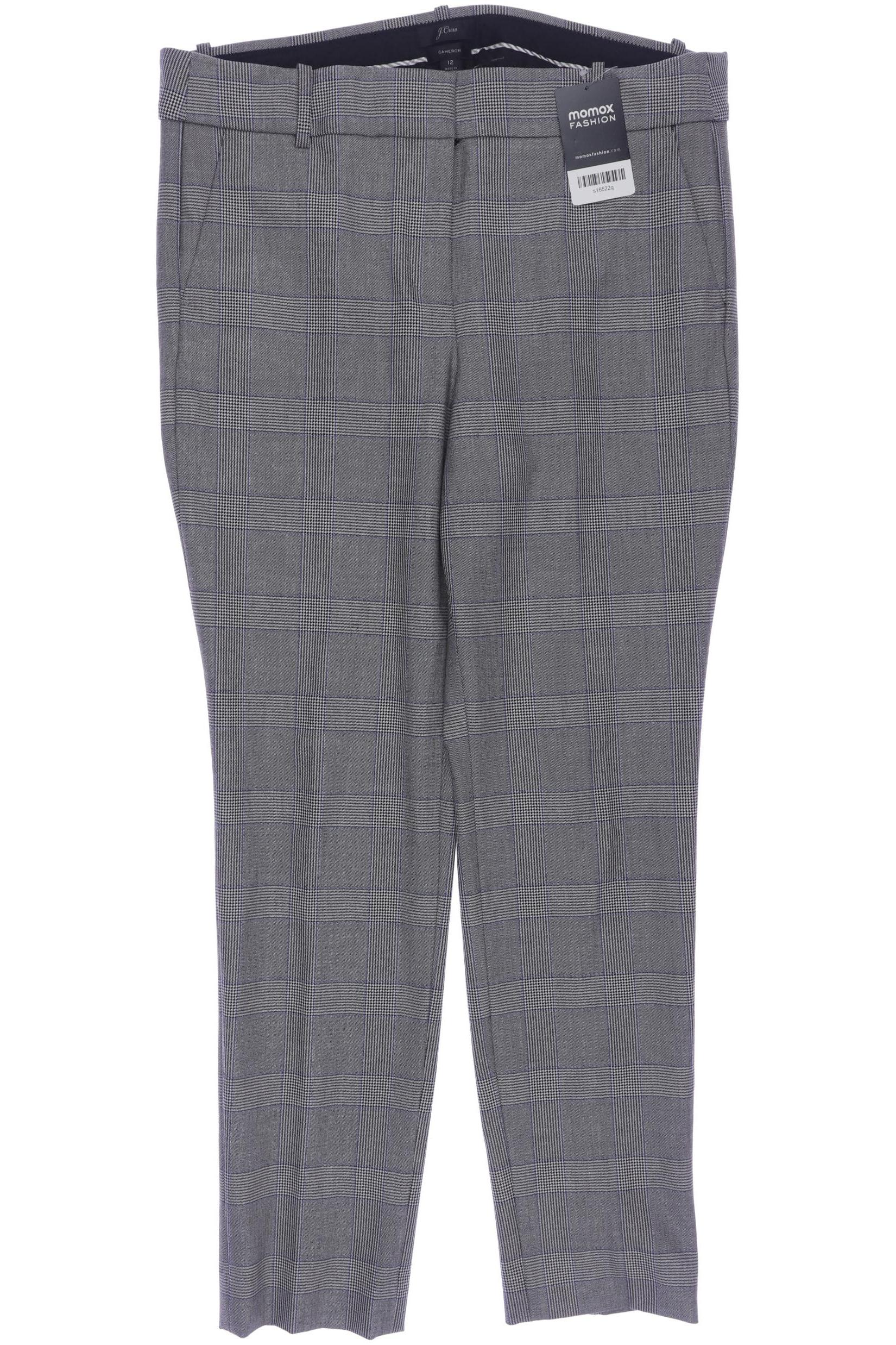 

J.Crew Damen Stoffhose, grau, Gr. 12