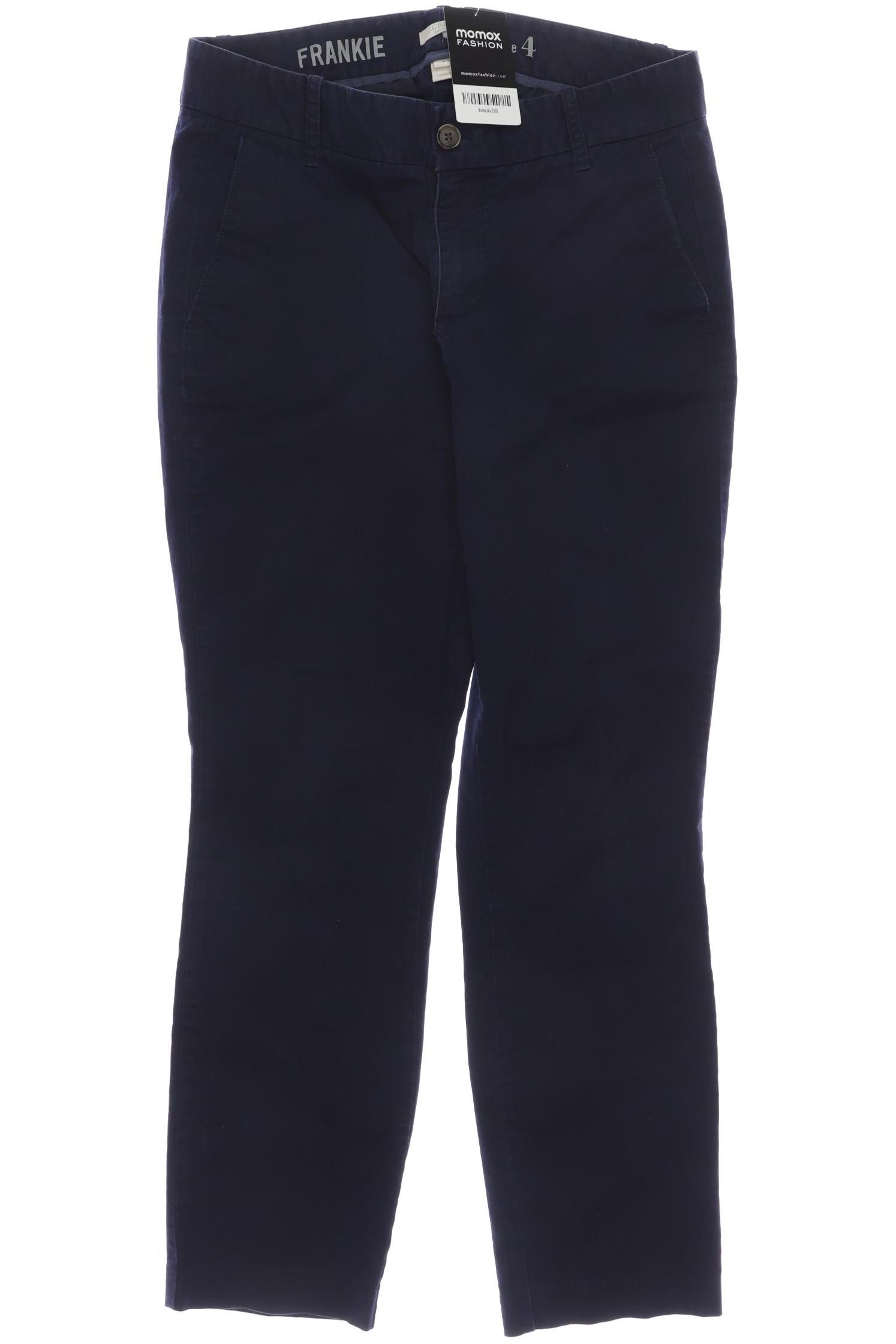 

J.Crew Damen Stoffhose, marineblau, Gr. 4
