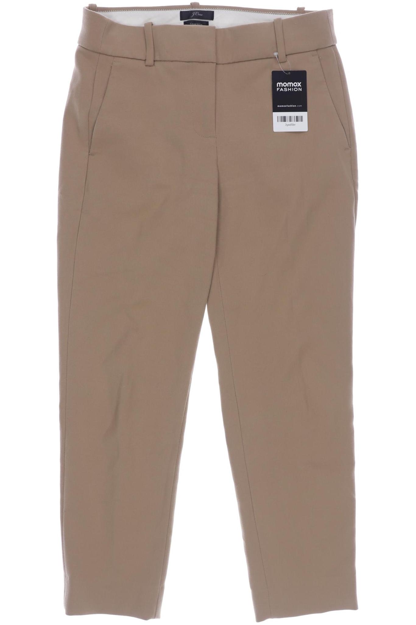 

J.Crew Damen Stoffhose, beige, Gr. 4