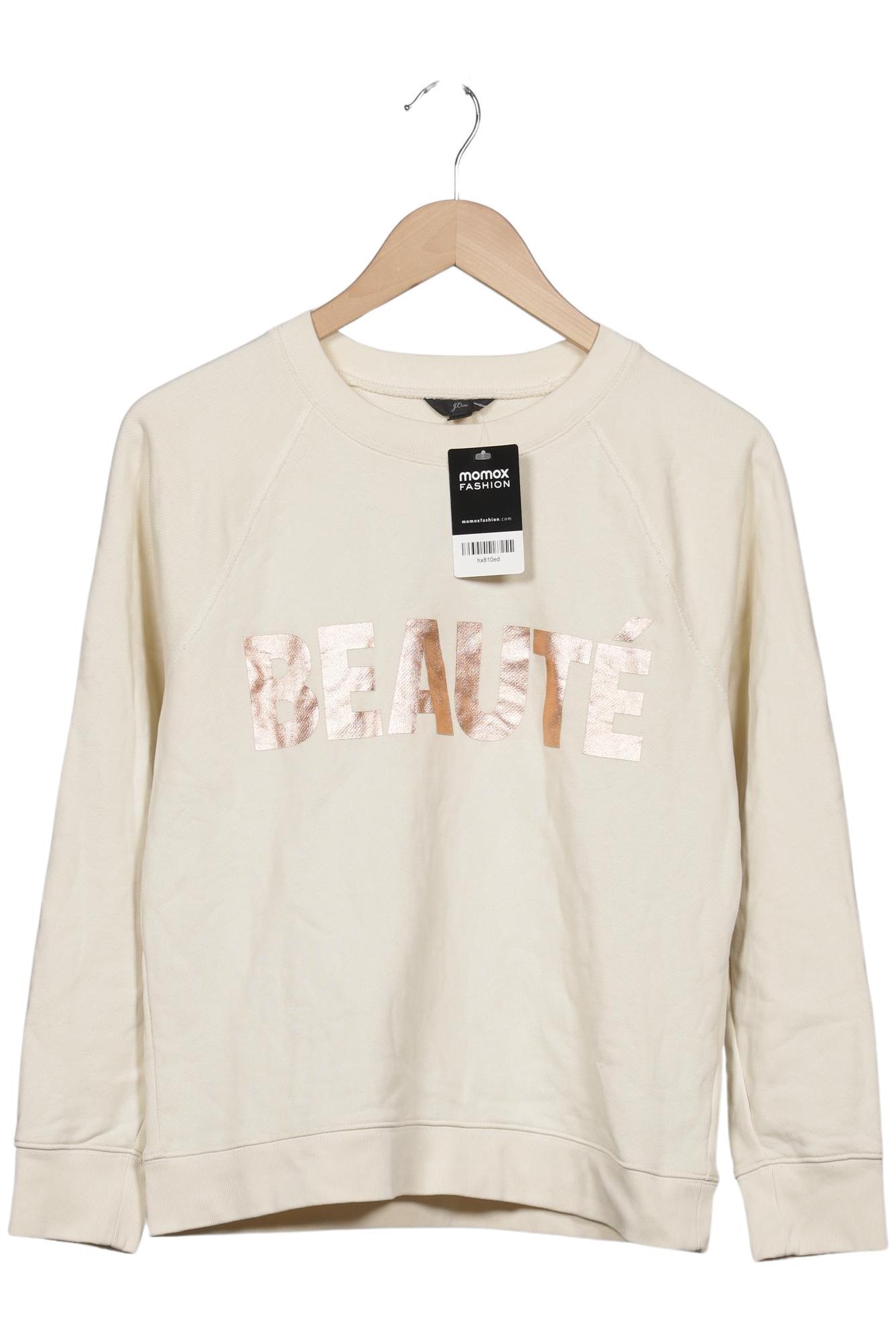 

J.Crew Damen Sweatshirt, cremeweiß, Gr. 36