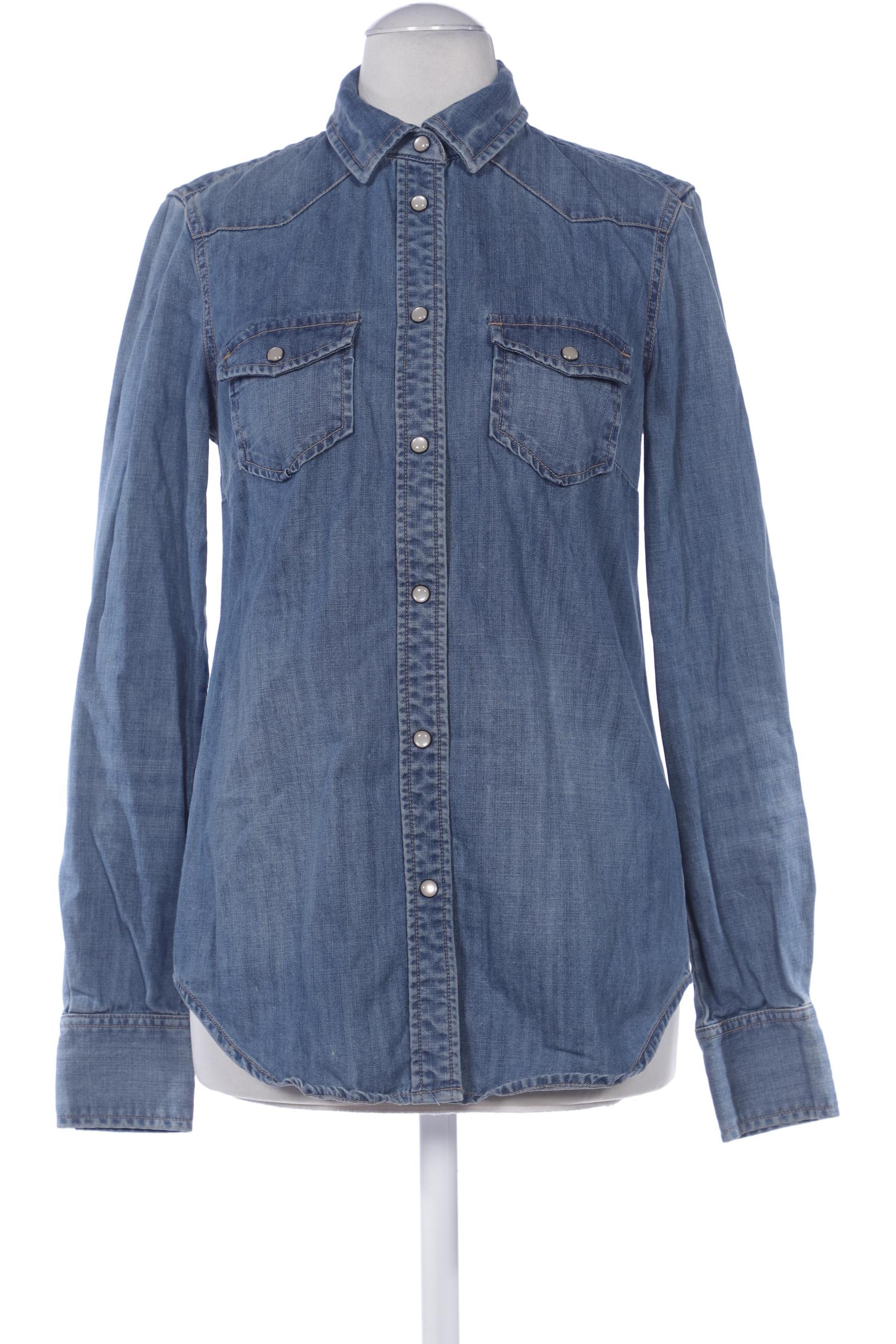 

J.Crew Damen Bluse, blau, Gr. 32