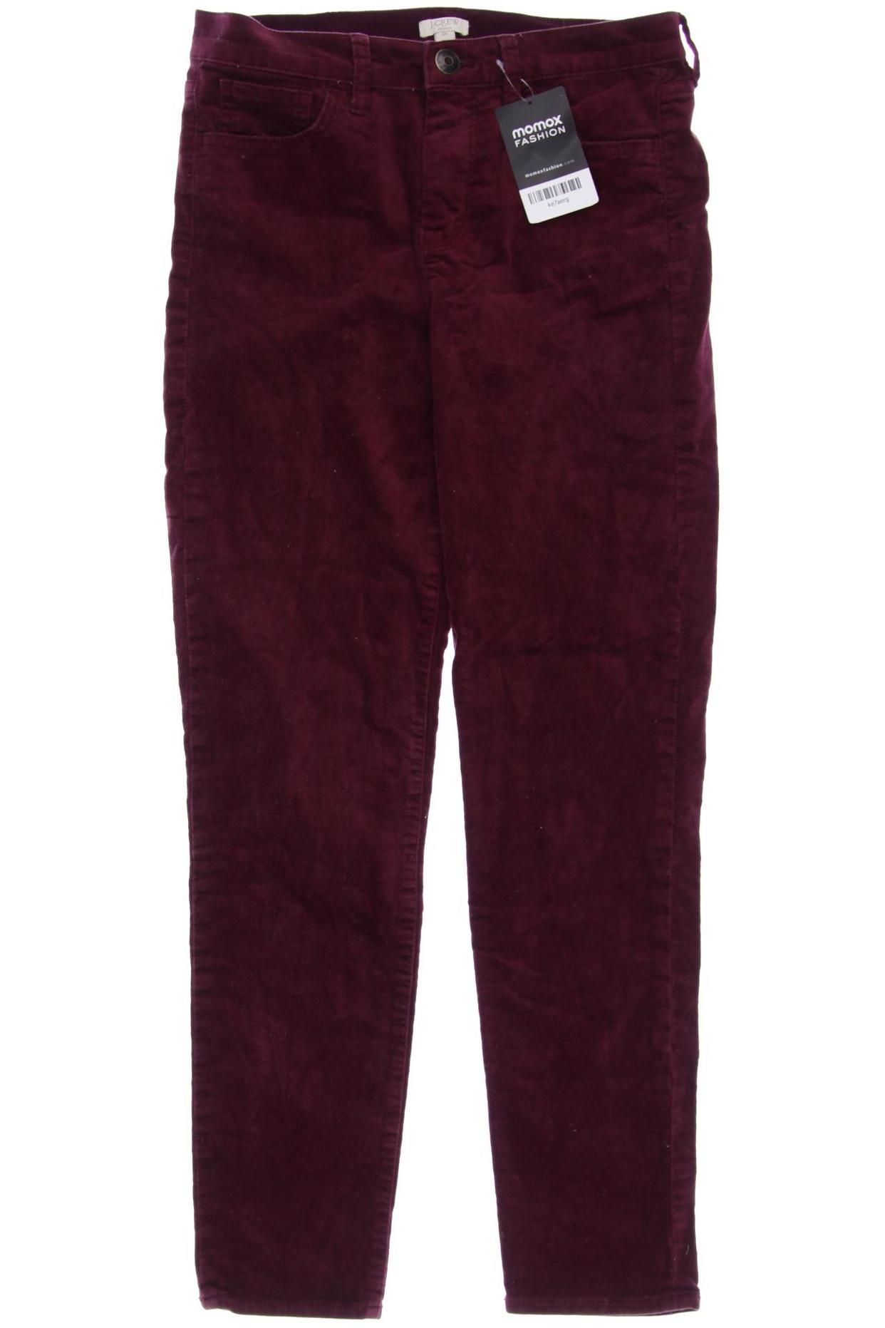 

J.Crew Damen Stoffhose, bordeaux