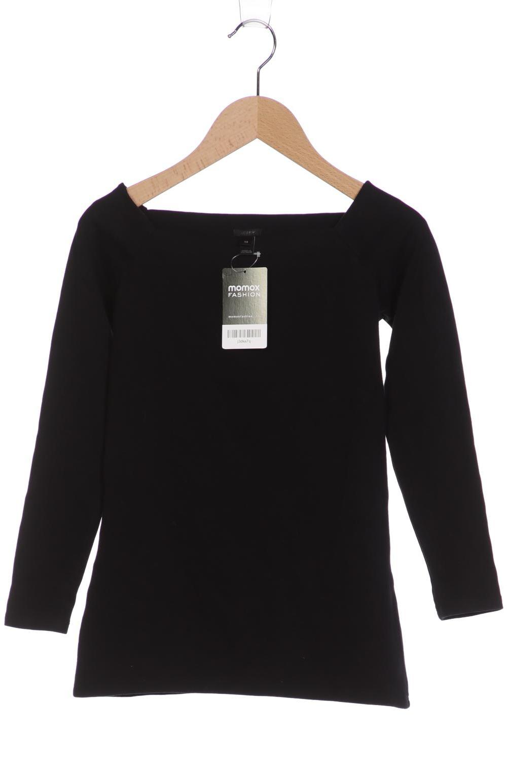 

J.Crew Damen Langarmshirt, schwarz