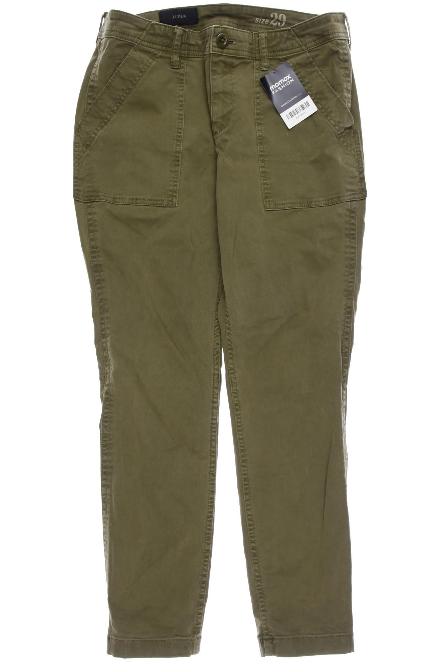 

J.Crew Damen Stoffhose, grün, Gr. 29