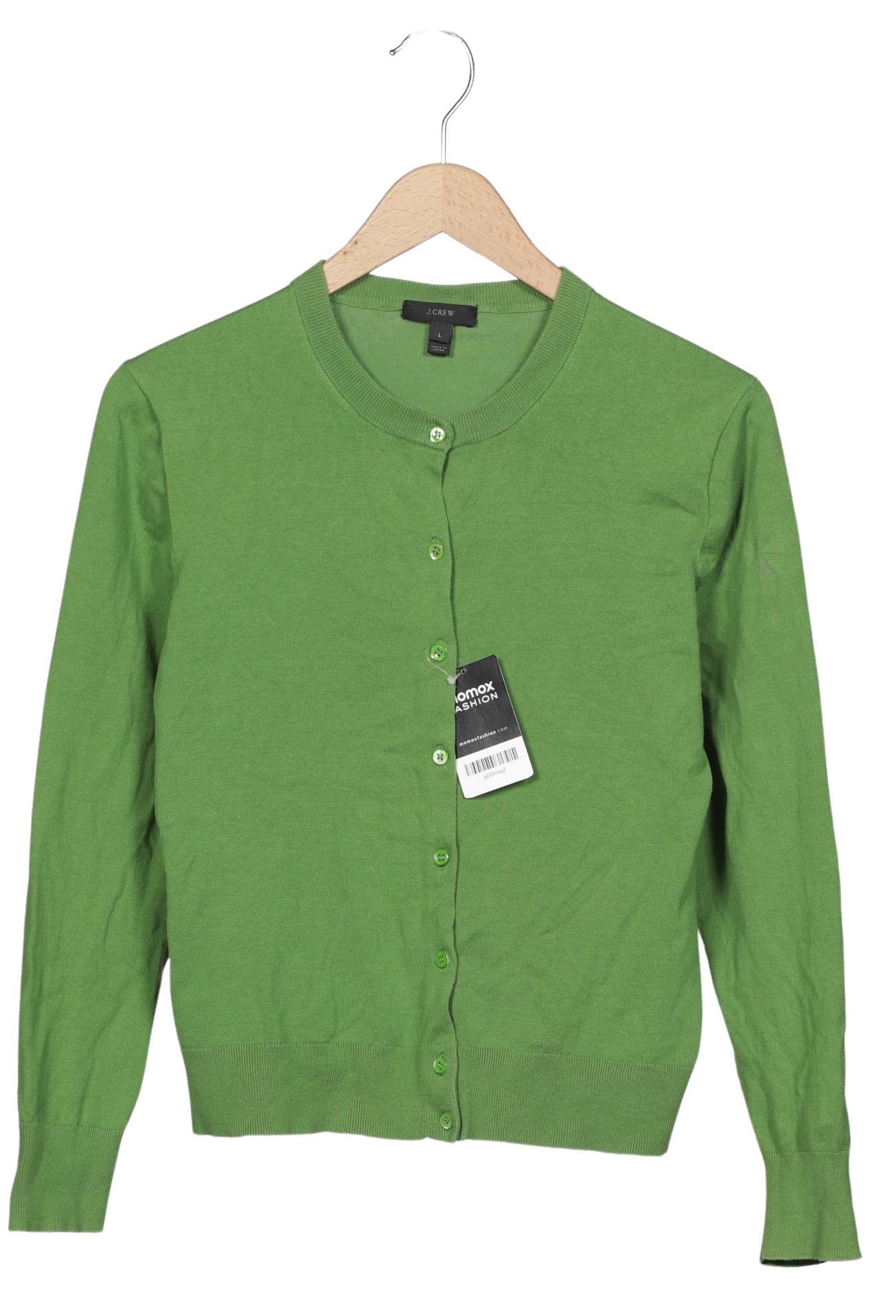 

J.Crew Damen Strickjacke, grün, Gr. 42