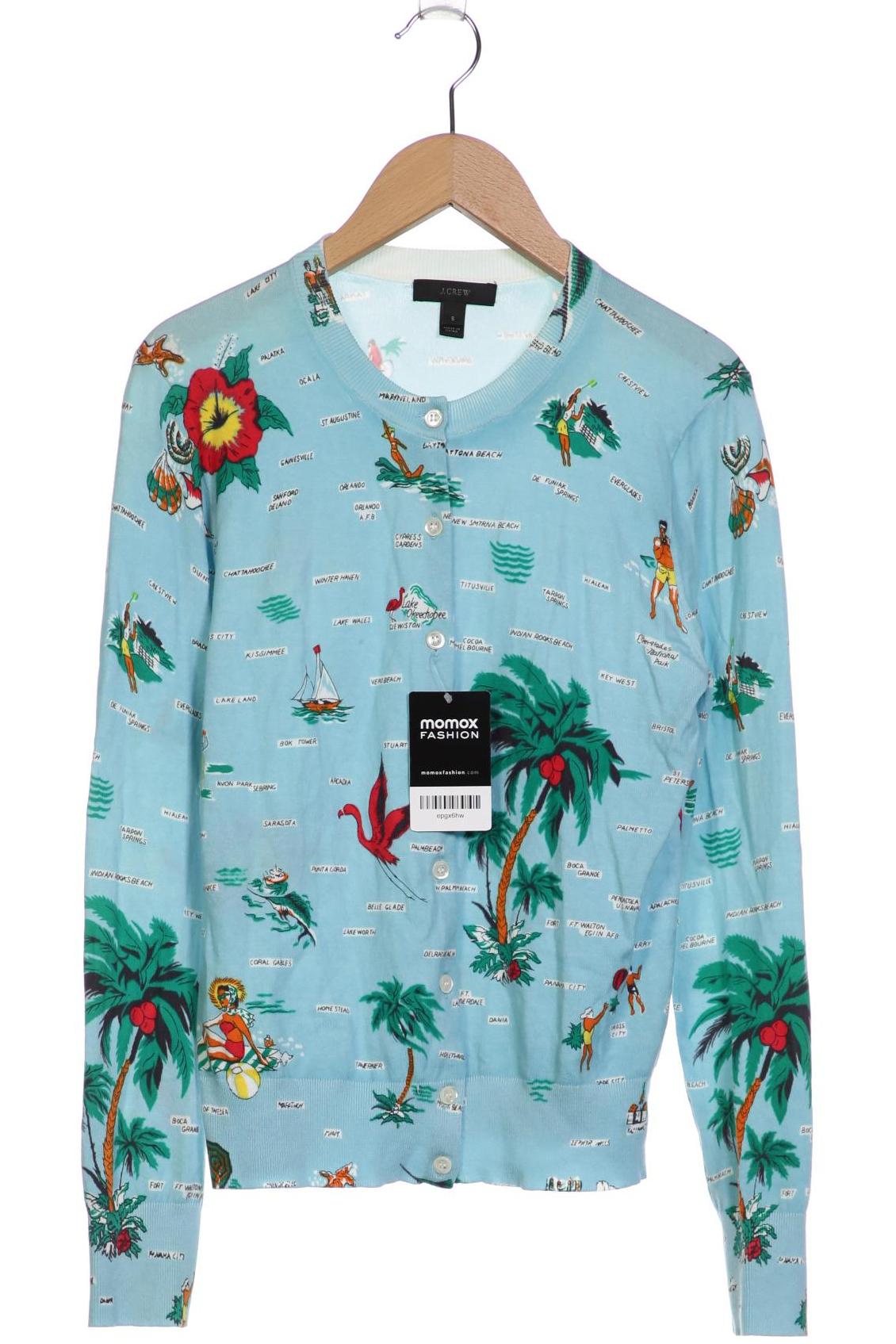 

J.Crew Damen Strickjacke, blau, Gr. 36