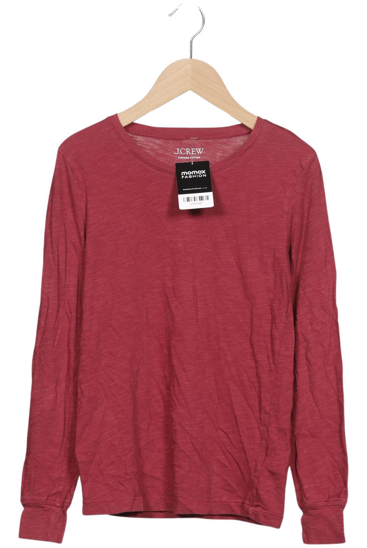 

J.Crew Damen Langarmshirt, rot, Gr. 34