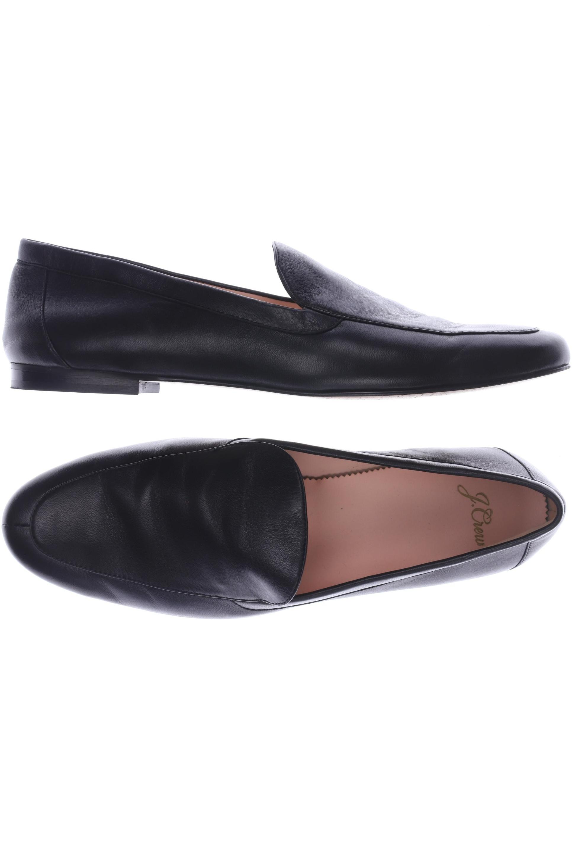 

J.Crew Damen Halbschuh, schwarz, Gr. 10.5