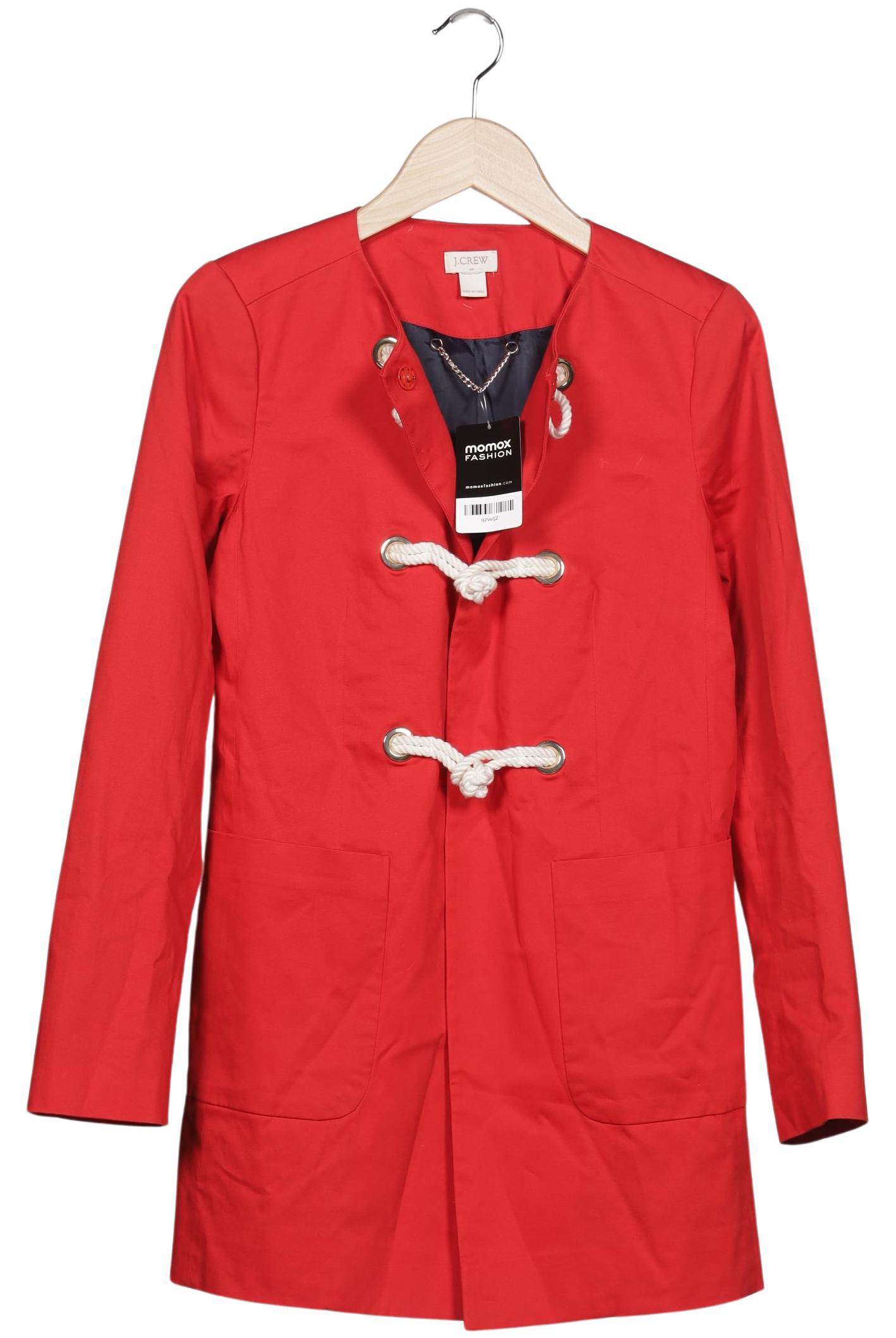 

J.Crew Damen Mantel, rot, Gr. 36