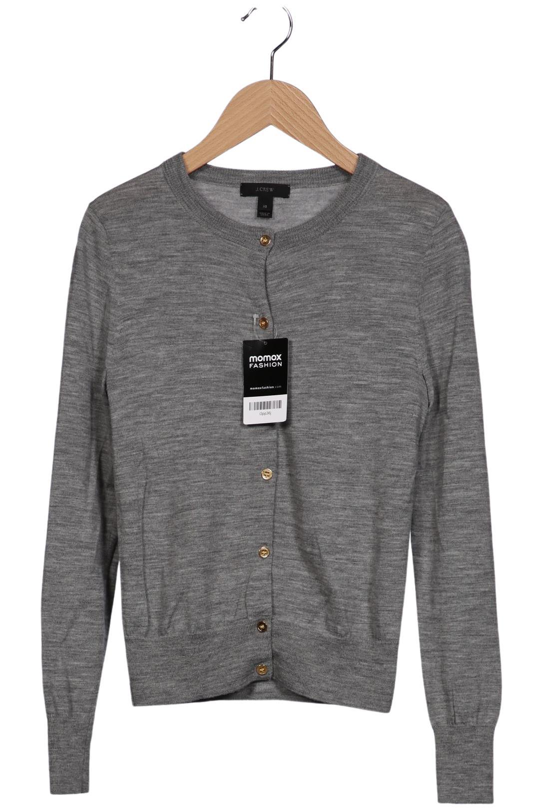 

J.Crew Damen Strickjacke, grau, Gr. 34