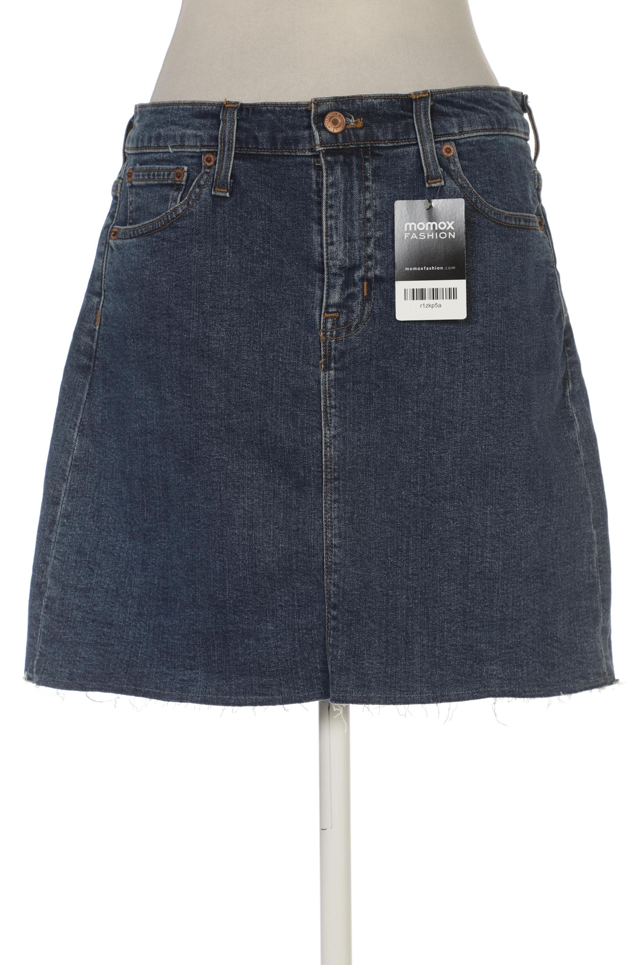 

J.Crew Damen Rock, blau, Gr. 4