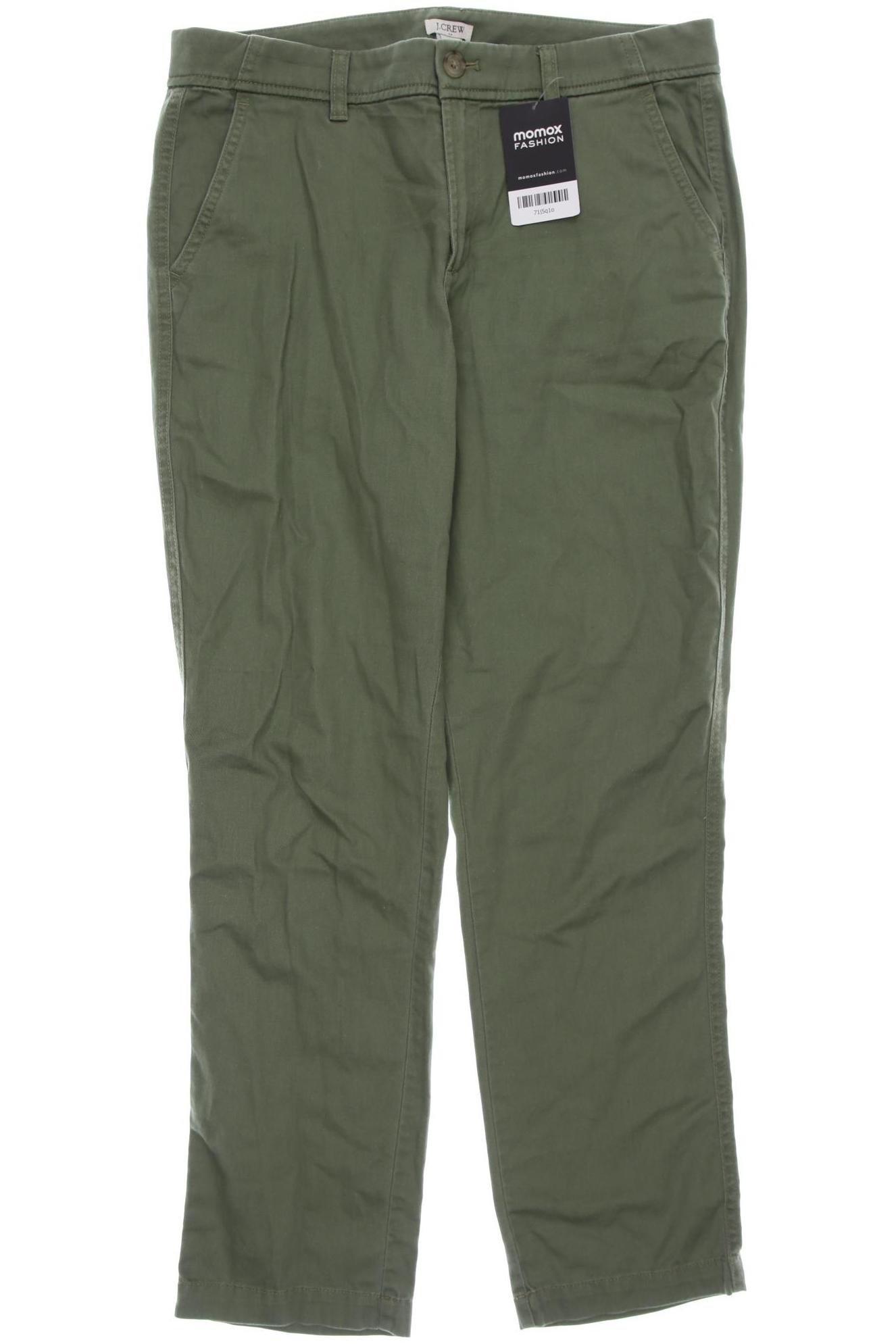 

J.Crew Damen Stoffhose, grün, Gr. 6