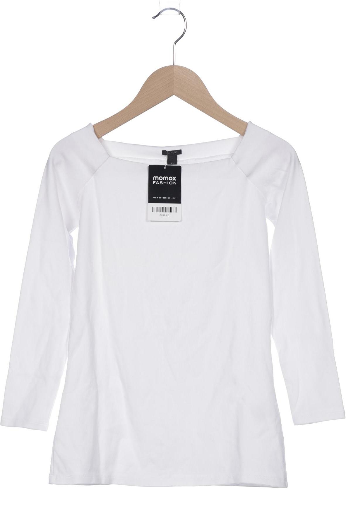

J.Crew Damen Langarmshirt, weiß