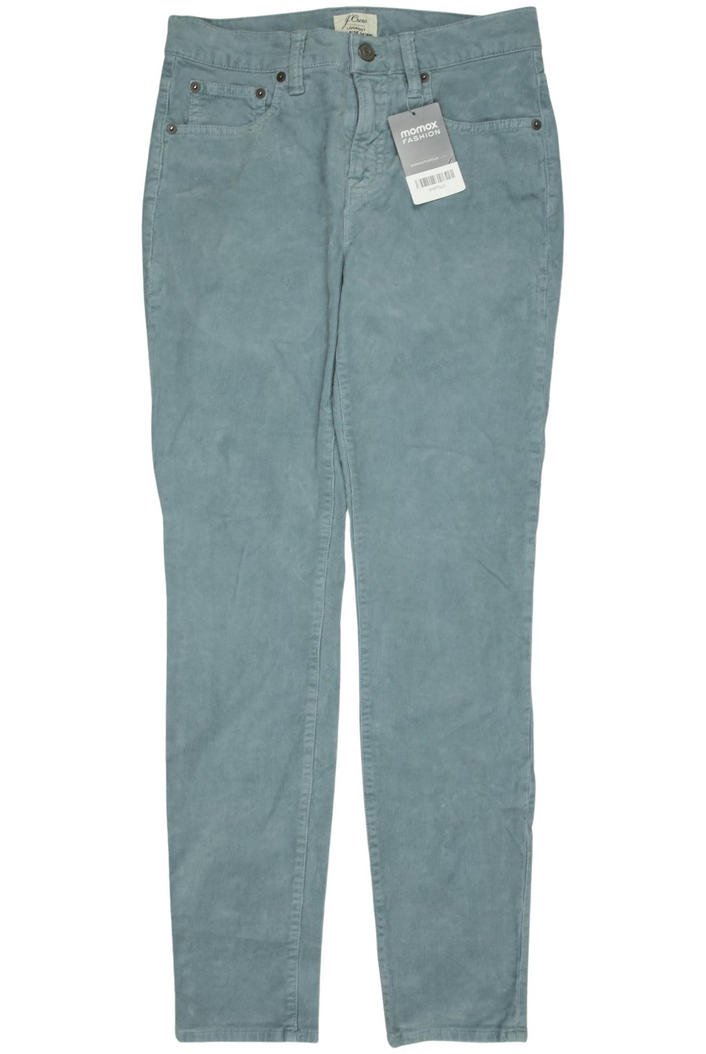 

J.Crew Damen Stoffhose, türkis, Gr. 26