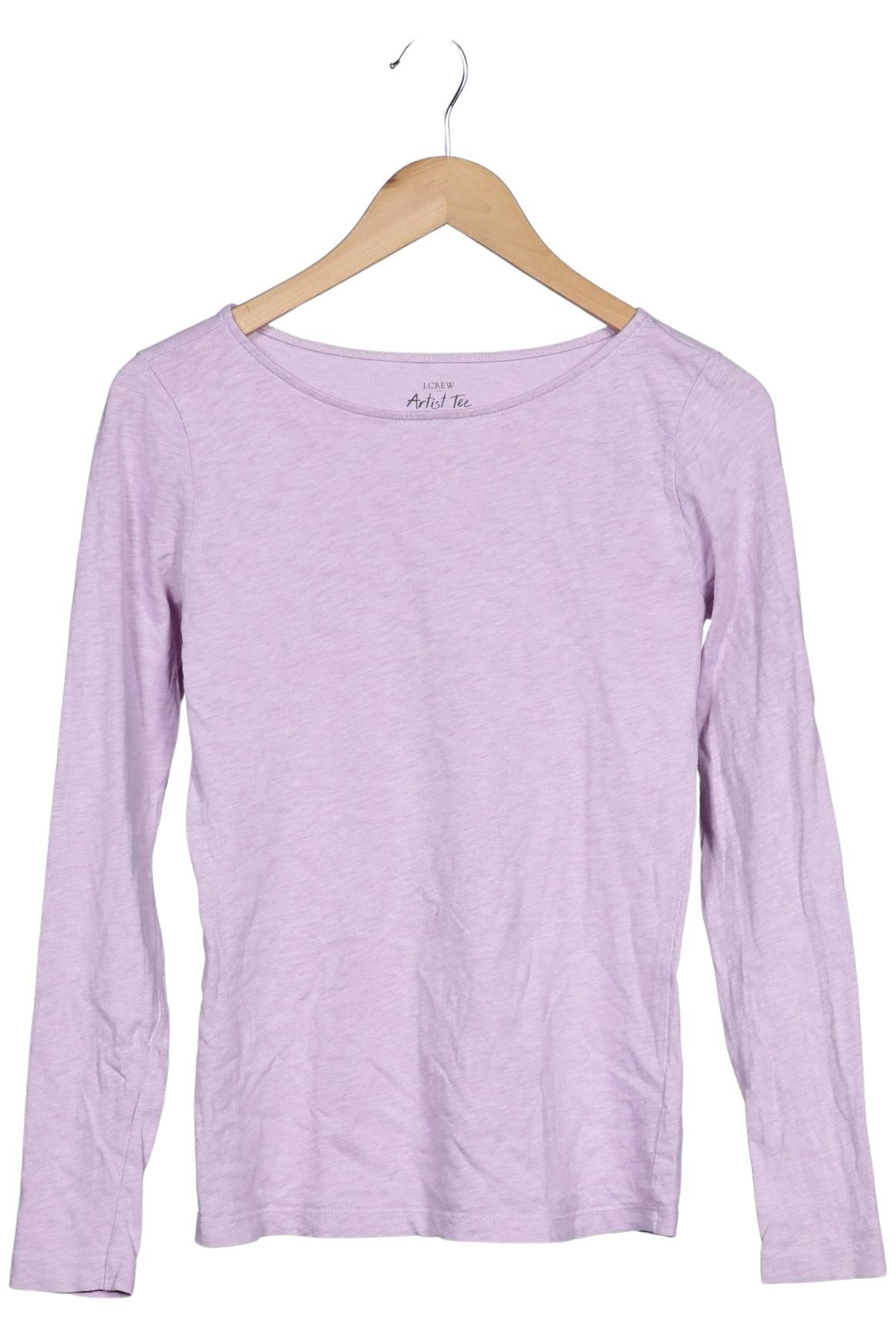 

J.Crew Damen Langarmshirt, flieder, Gr. 36