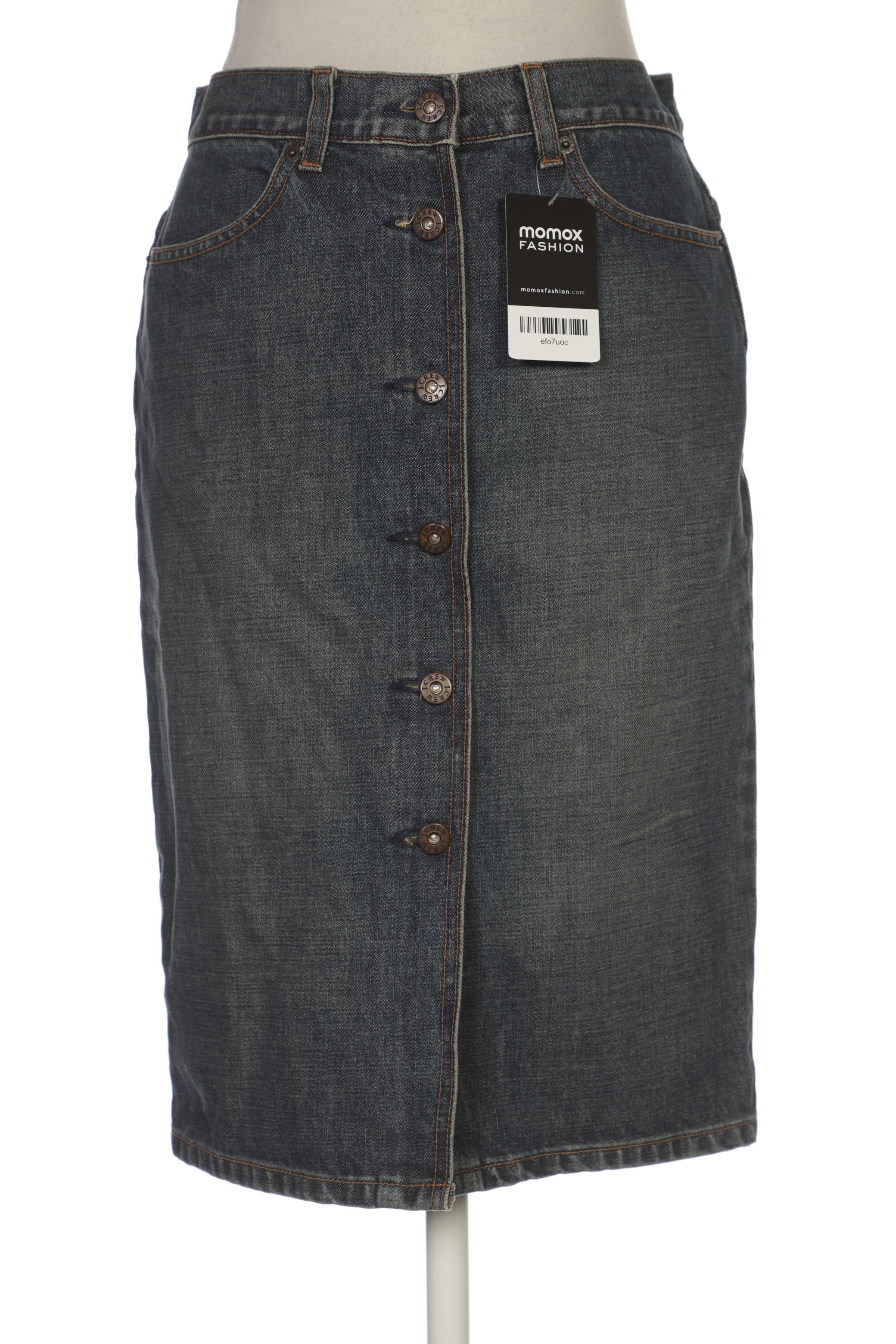 

J.Crew Damen Rock, blau, Gr. 4