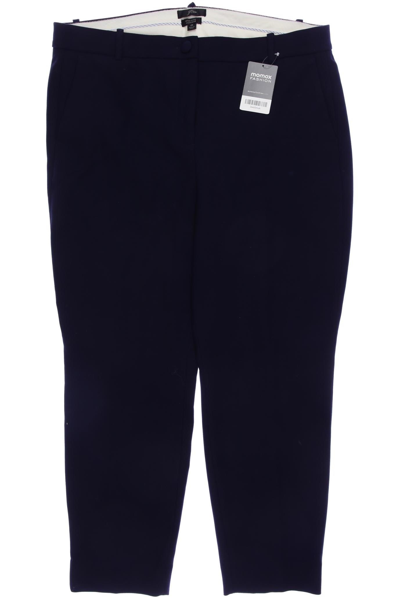 

J.Crew Damen Stoffhose, marineblau, Gr. 16