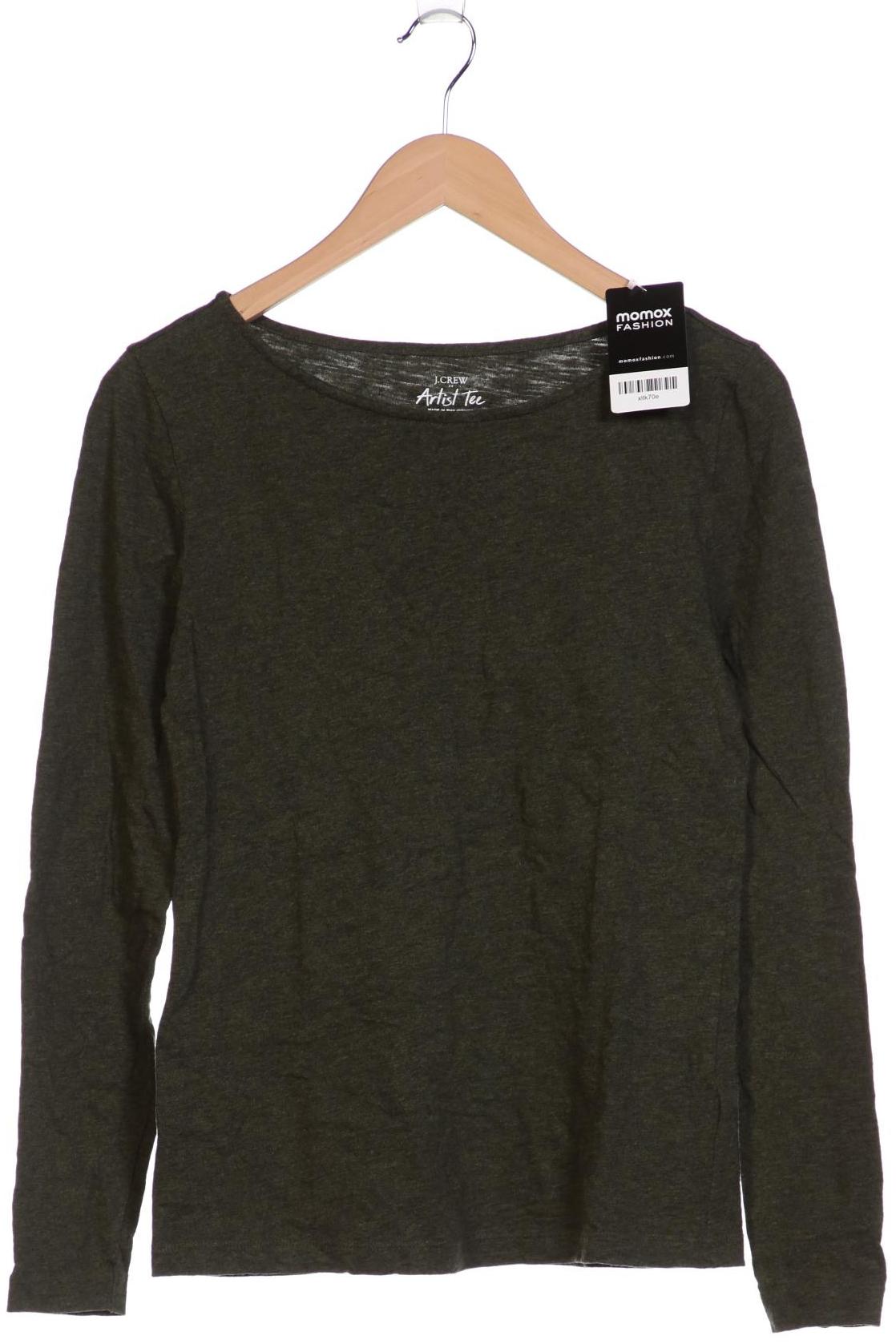 

J.Crew Damen Langarmshirt, grün, Gr. 38