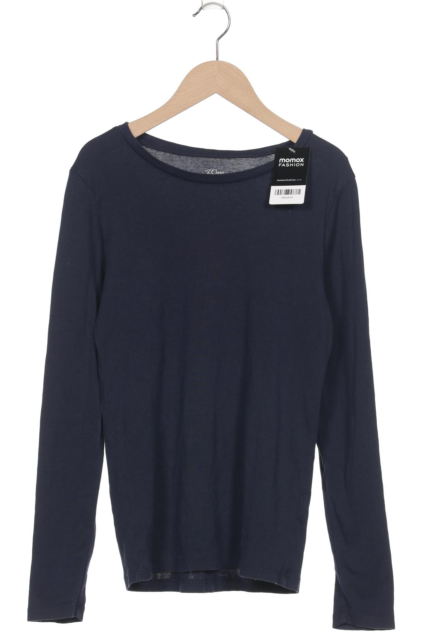 

J.Crew Damen Langarmshirt, marineblau, Gr. 42
