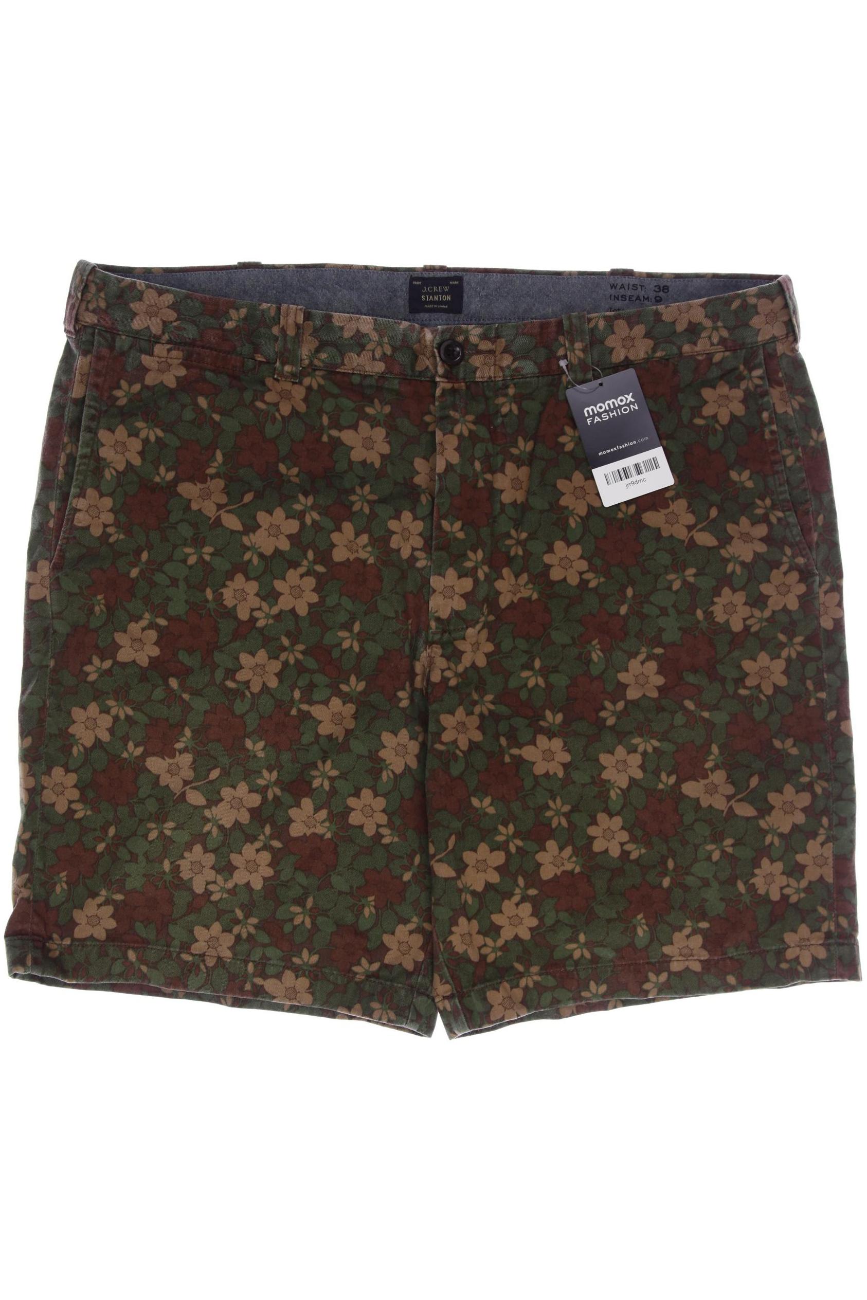

J.Crew Herren Shorts, grün, Gr. 38