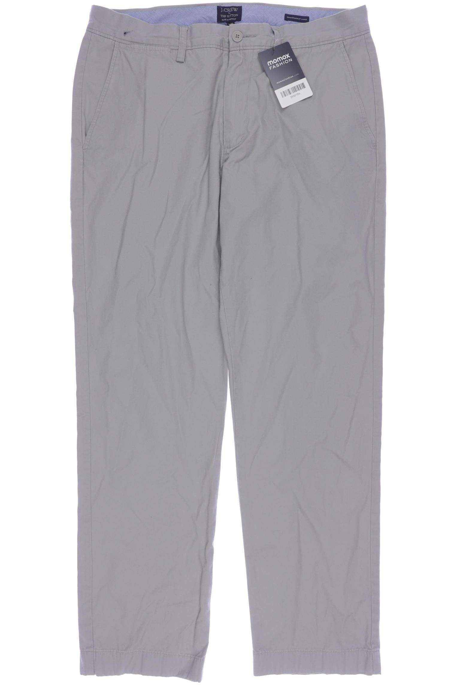 

J.Crew Herren Stoffhose, grau, Gr. 31