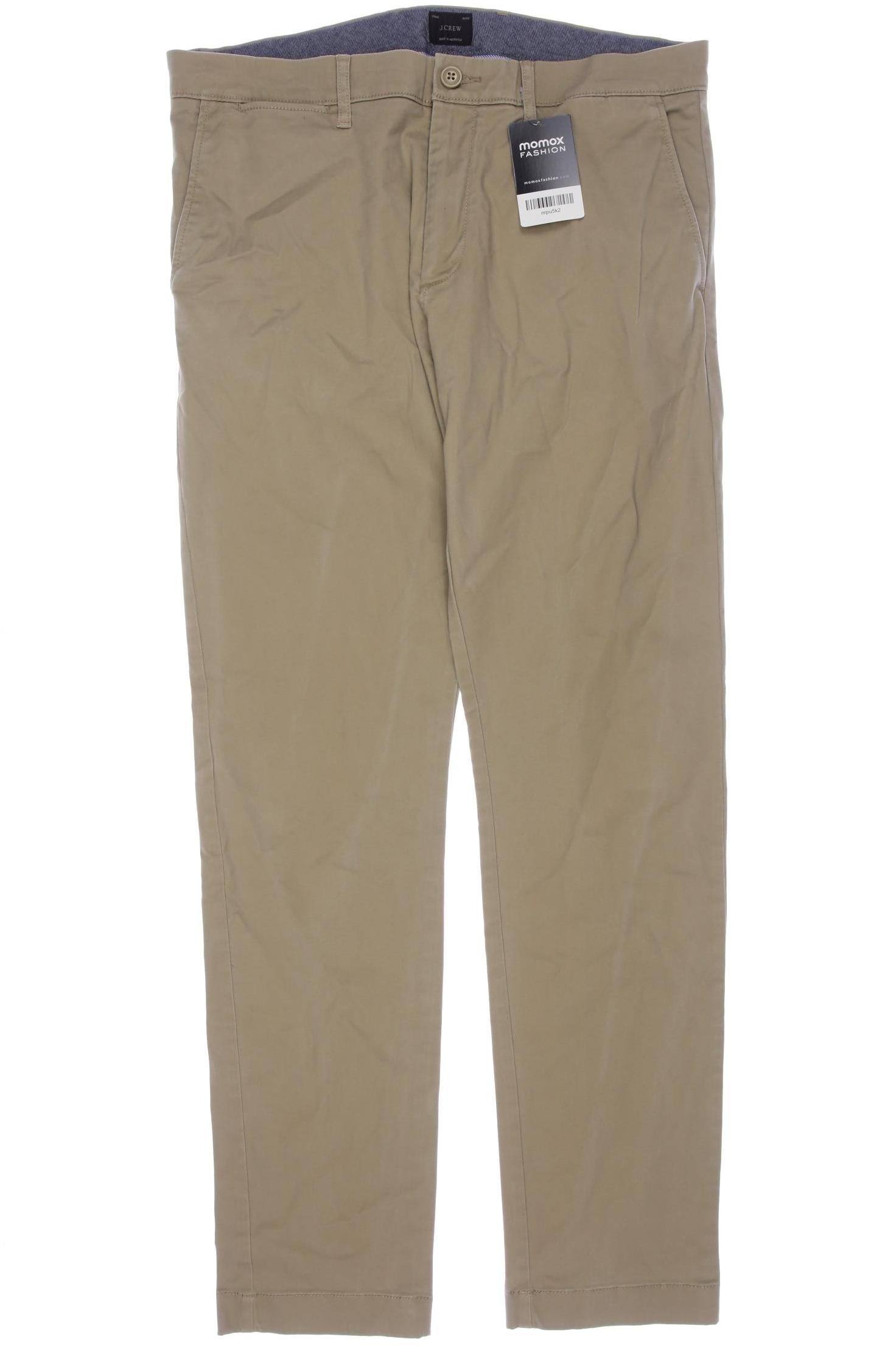 

J.Crew Herren Stoffhose, beige, Gr. 32