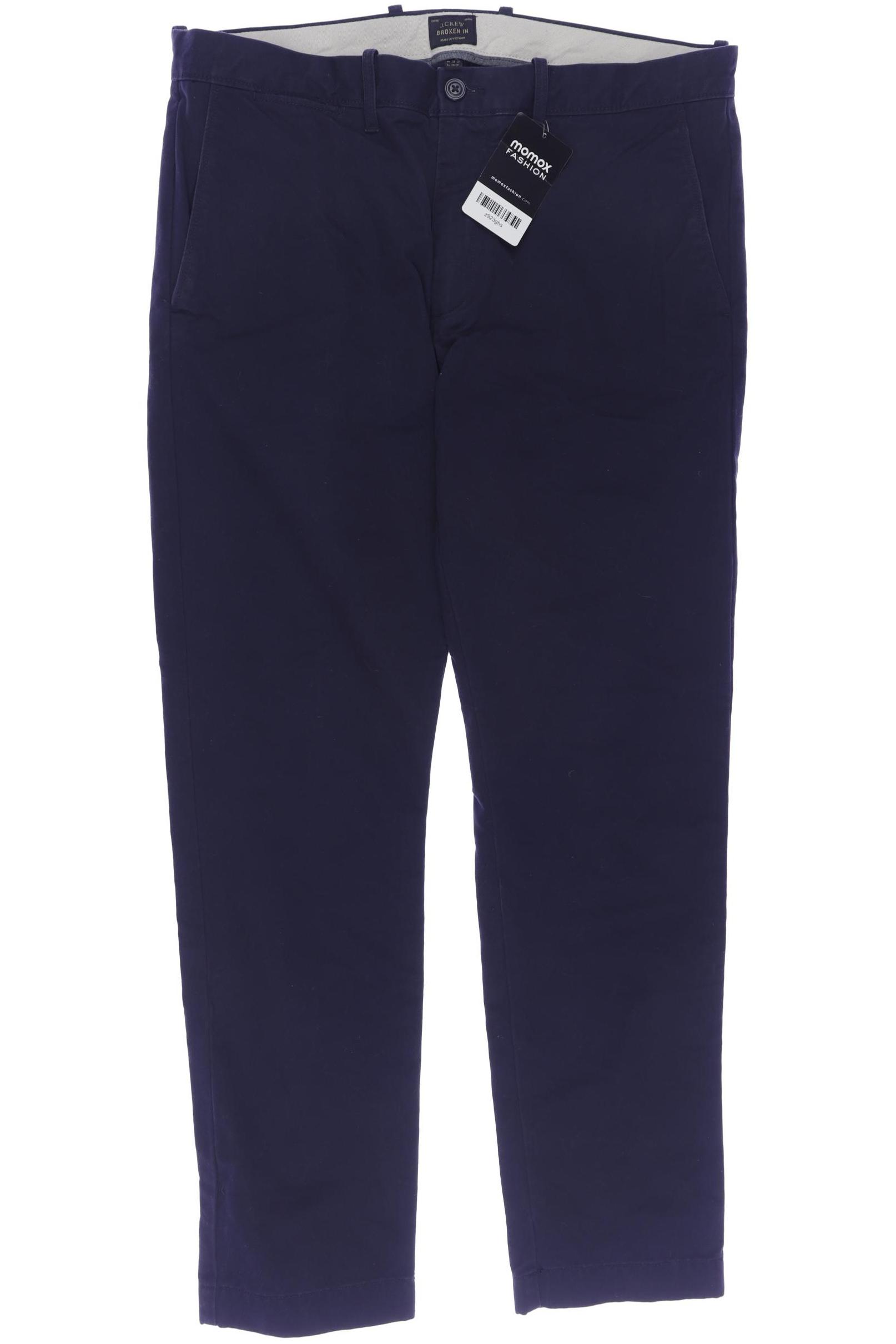 

J.Crew Herren Stoffhose, marineblau, Gr. 33