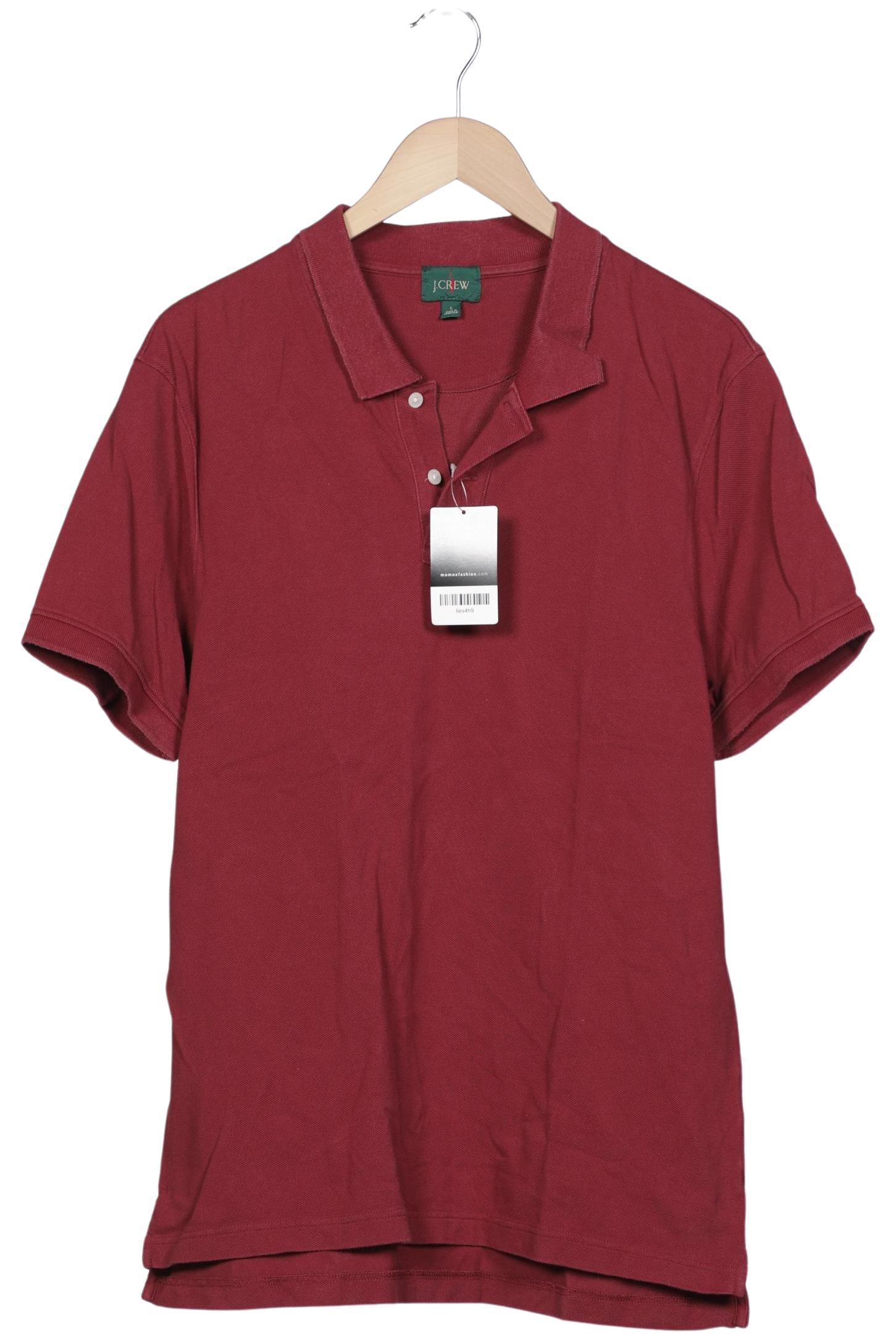 

J.Crew Herren Poloshirt, bordeaux, Gr. 52