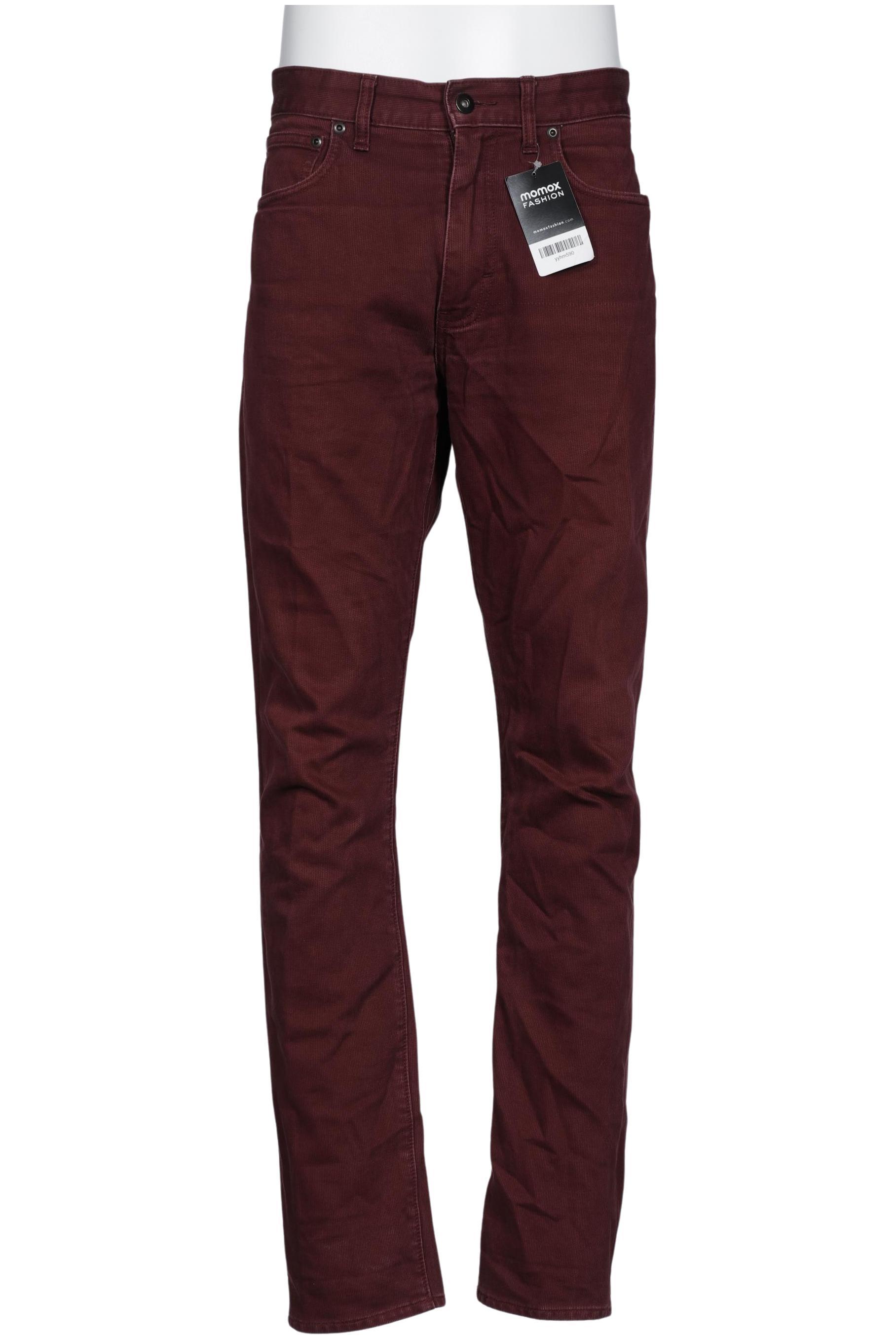 

J.Crew Herren Jeans, bordeaux, Gr. 32