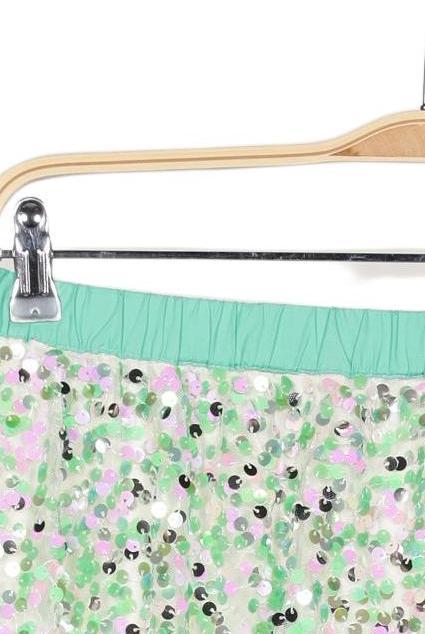 Thumbnail - J.Crew Mädchen Rock, grün, Gr. 176