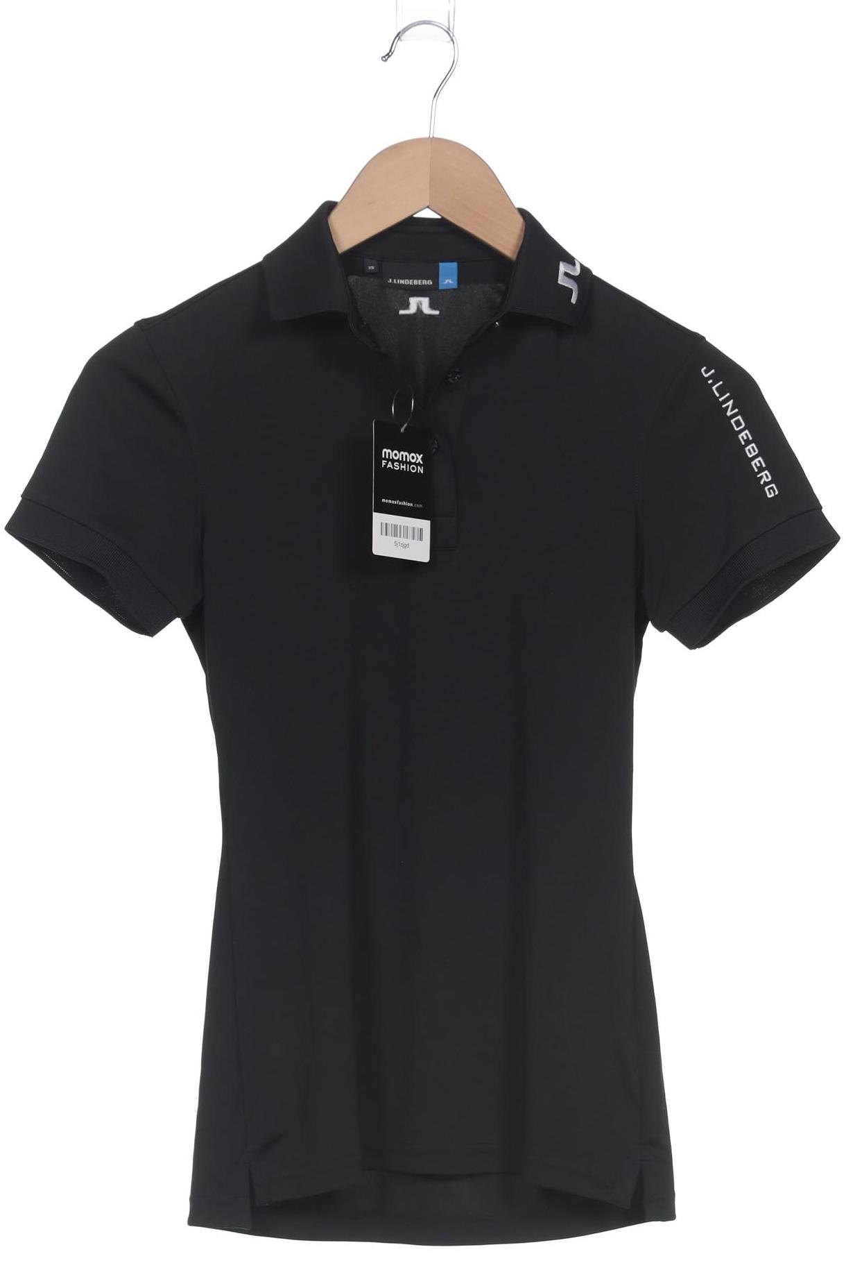 

J.lindeberg Damen Poloshirt, schwarz, Gr. 34
