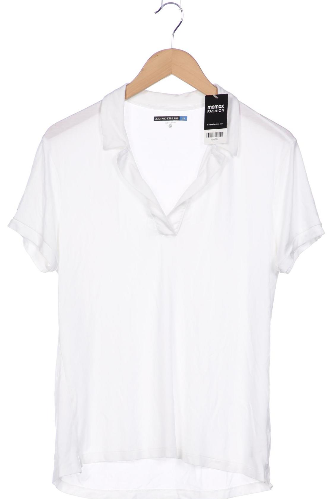 

J.lindeberg Damen Poloshirt, weiß, Gr. 44