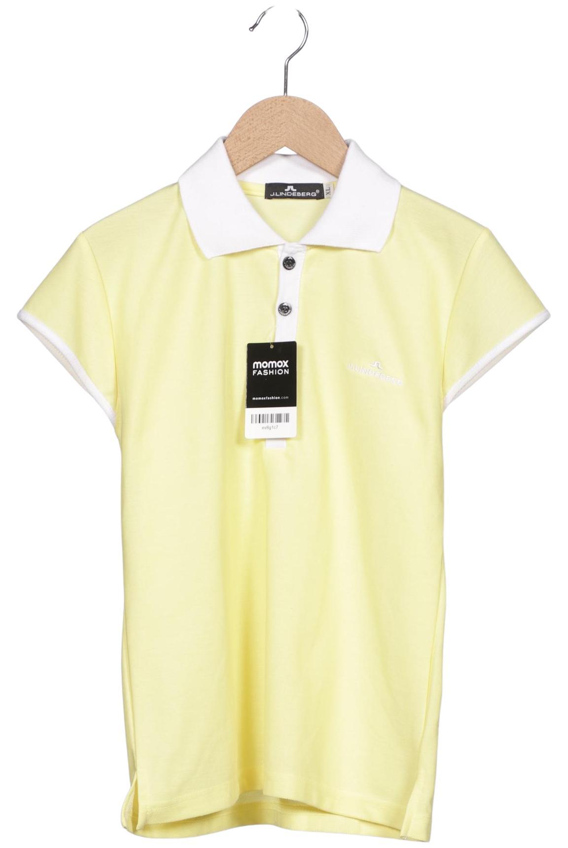 

J.lindeberg Damen Poloshirt, gelb, Gr. 44