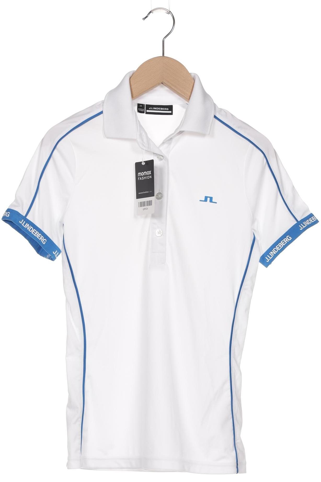 

J.lindeberg Damen Poloshirt, weiß, Gr. 34